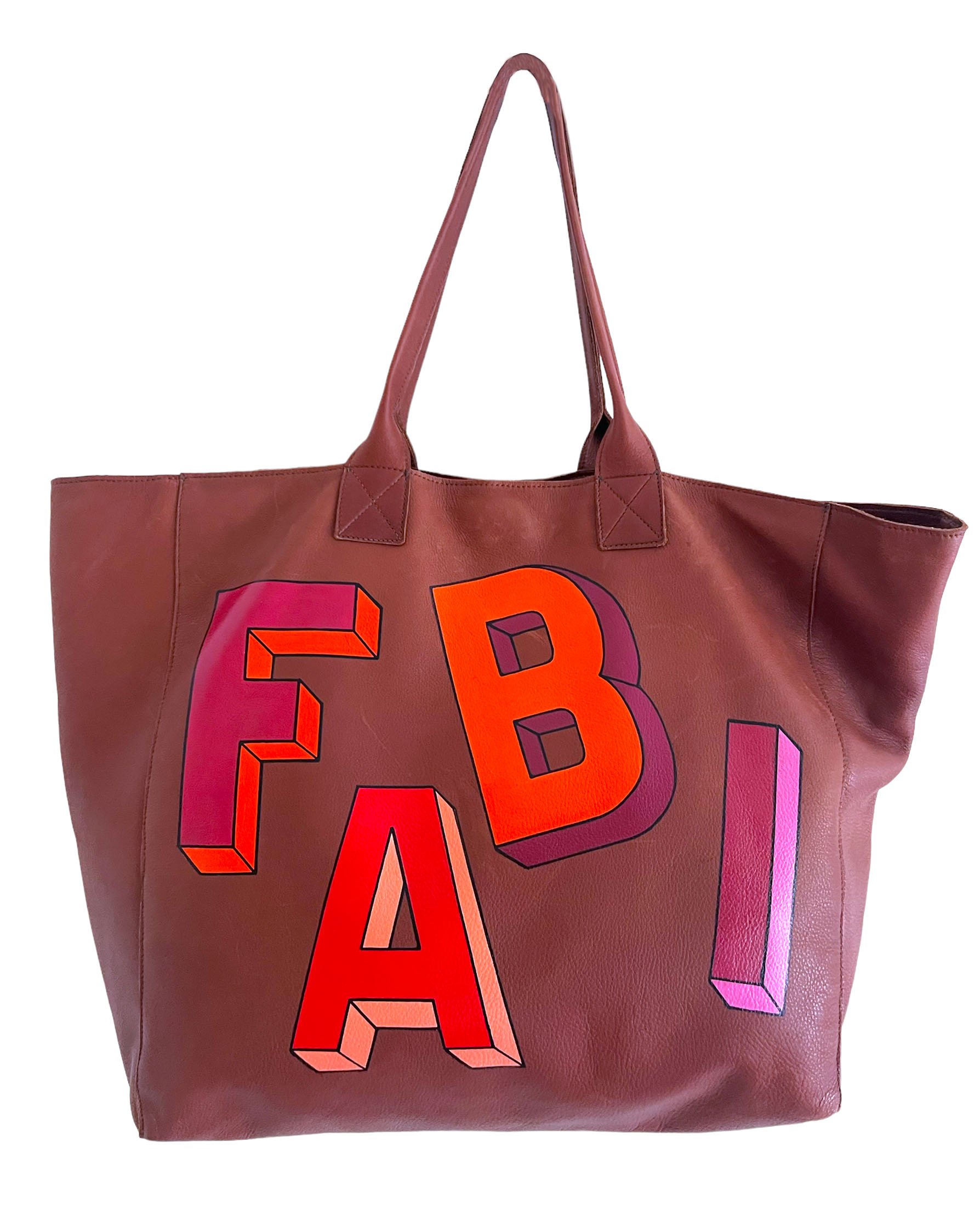 bag with initials