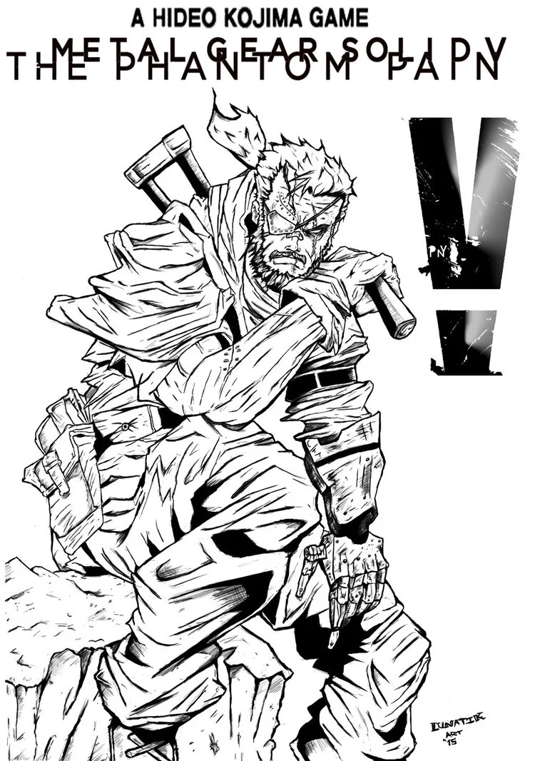 The Phantom Pain inks