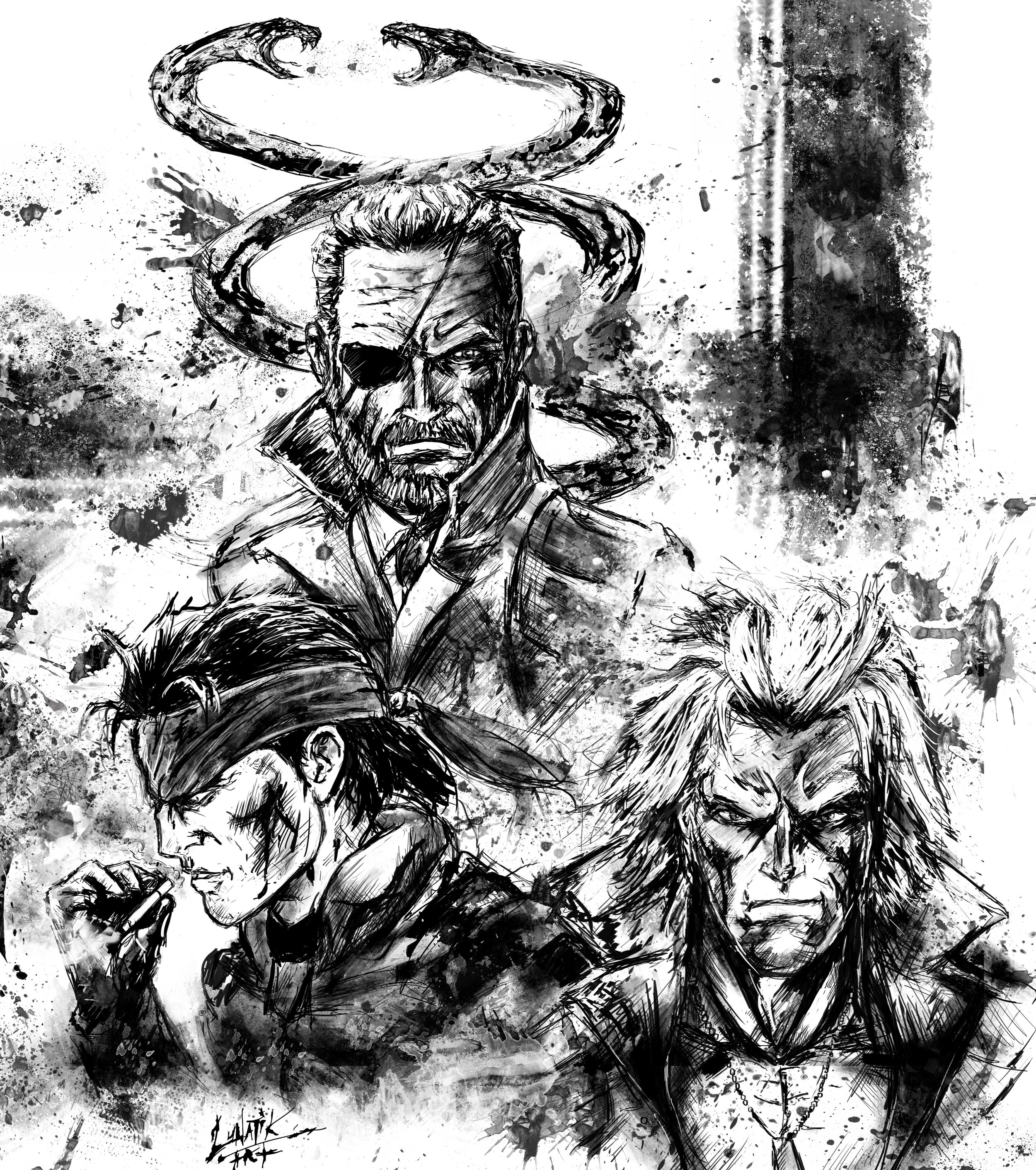 Big Boss and the Twin snakes