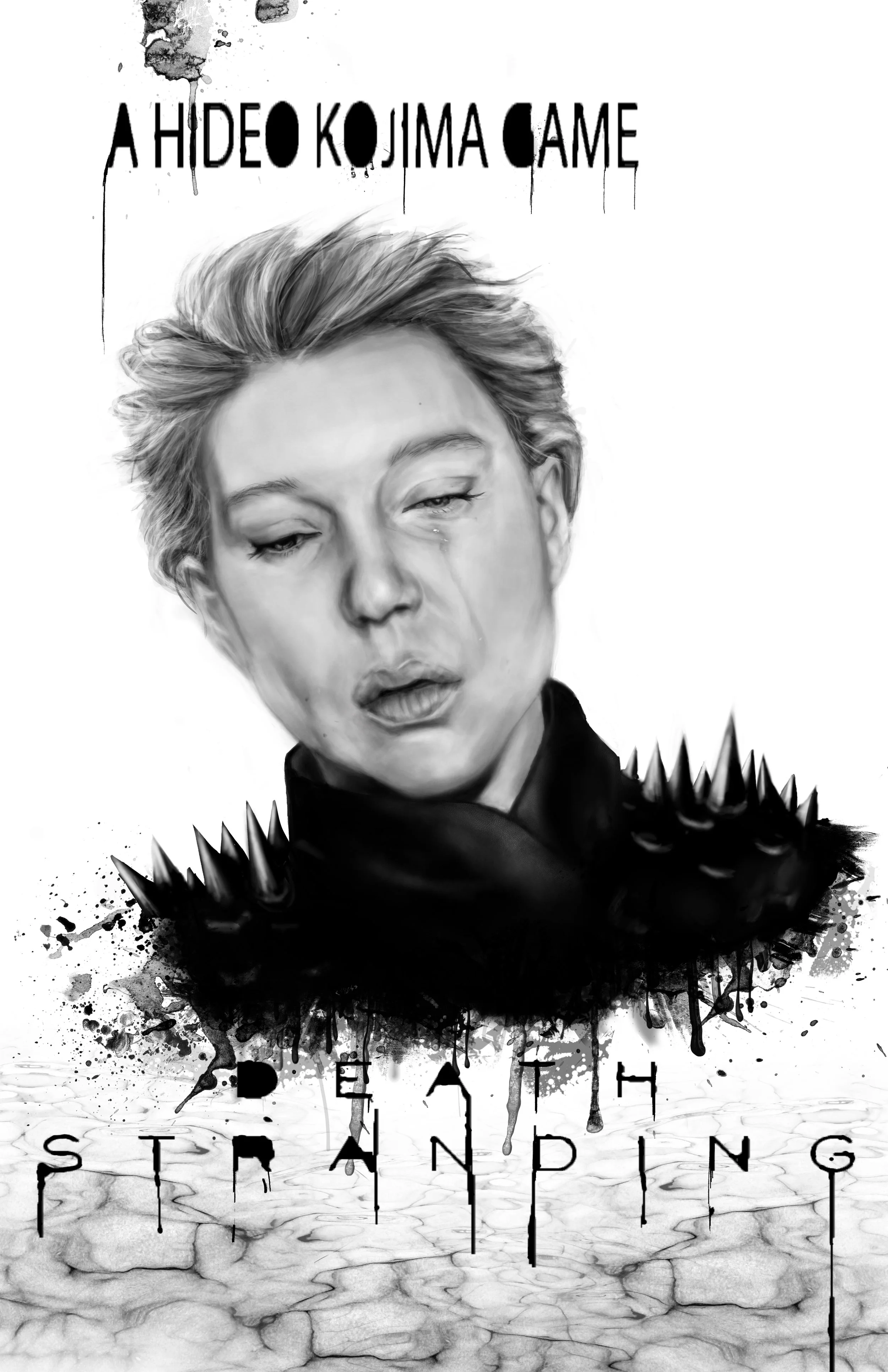 Death stranding poster design