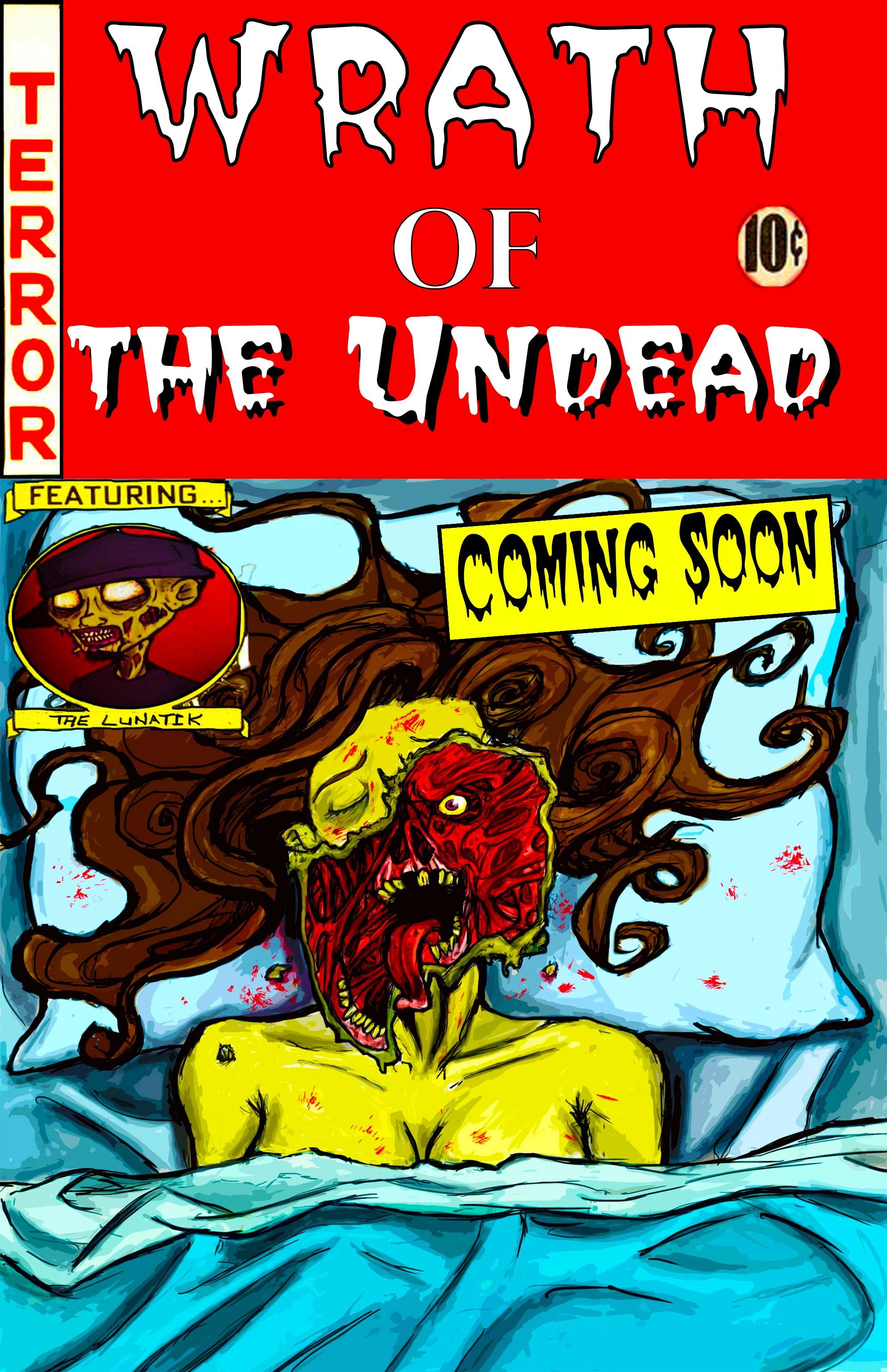 Promo cover for my upcoming project "Wrath of the Undead"