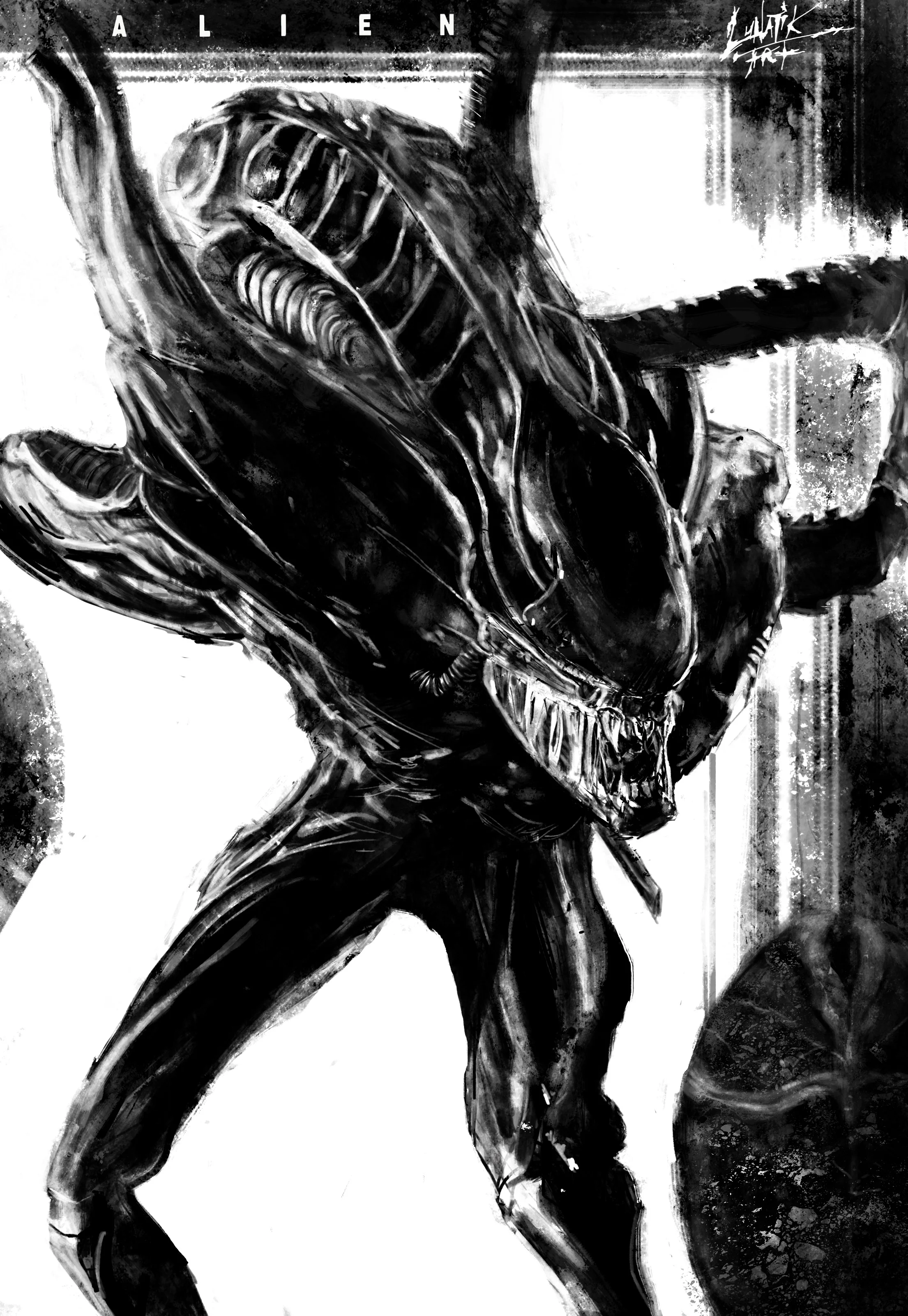 Warrior xenomorph