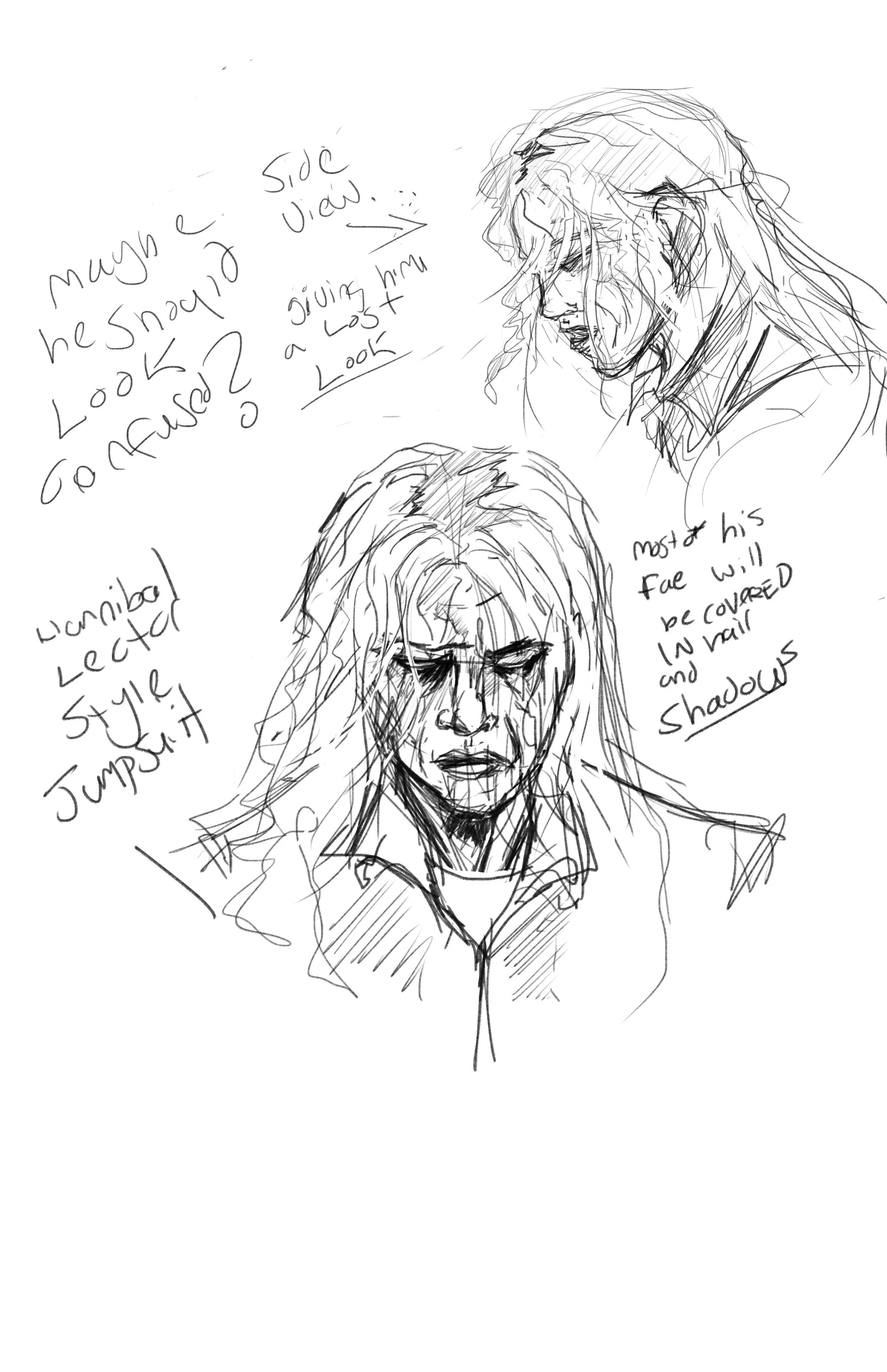 fred zombie concept art