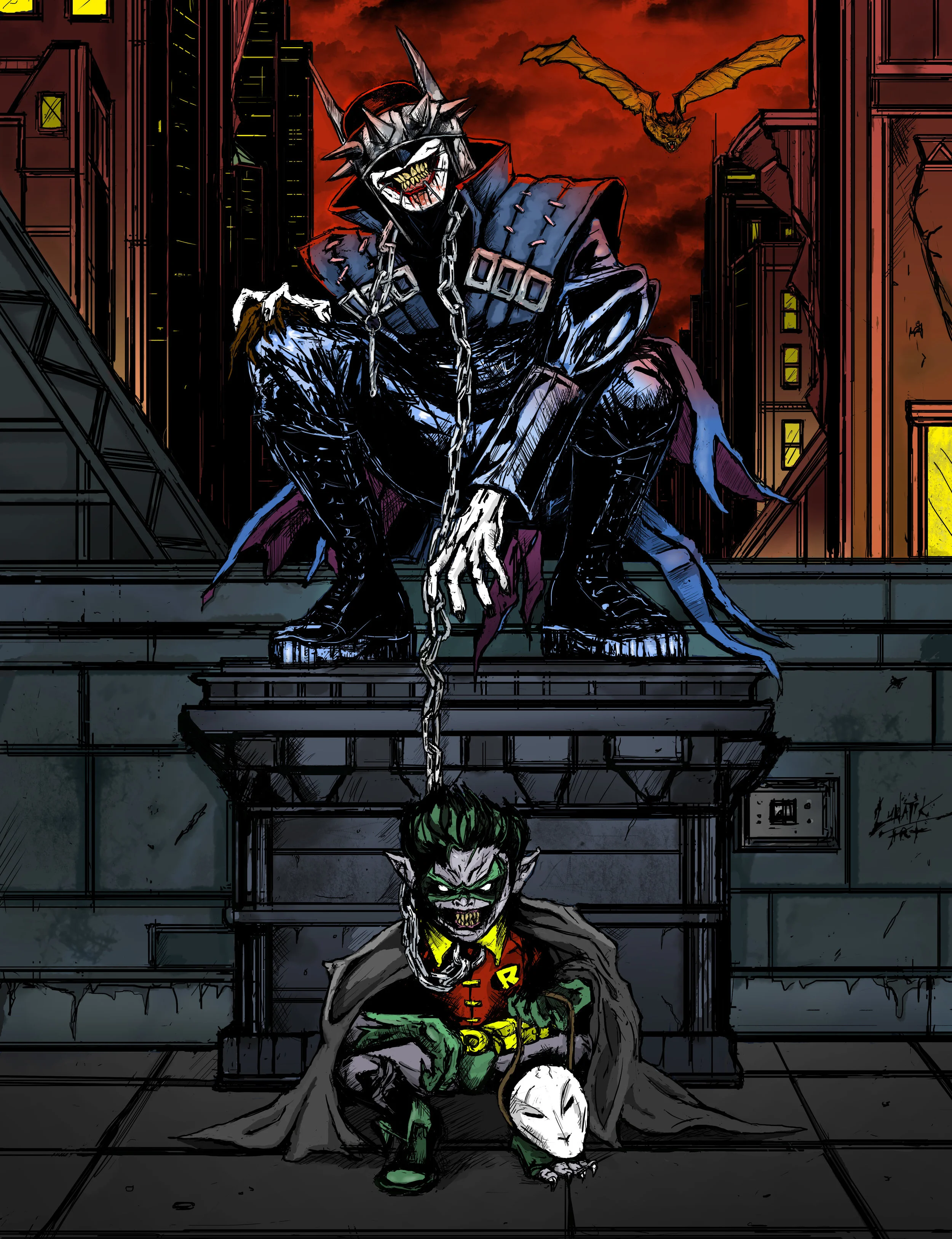 The Batman who laughs