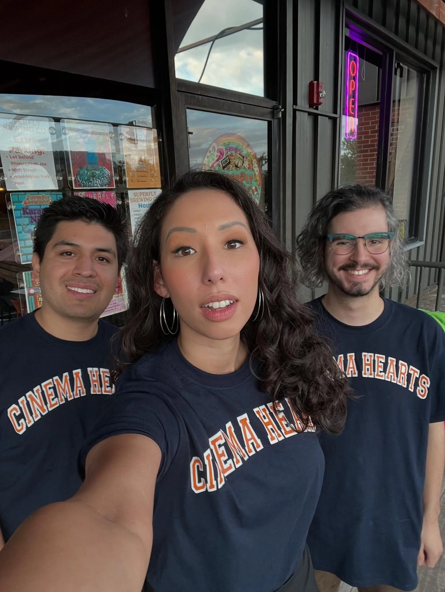 thanks @superfly_brewing_co &amp; @nate_thewizard for having us at our first Charlottesville show! I thought cinema hearts was the most dramatic band but actually @reallythefalsies beat me

we play a free show at William &amp; Mary today 5pm at the S