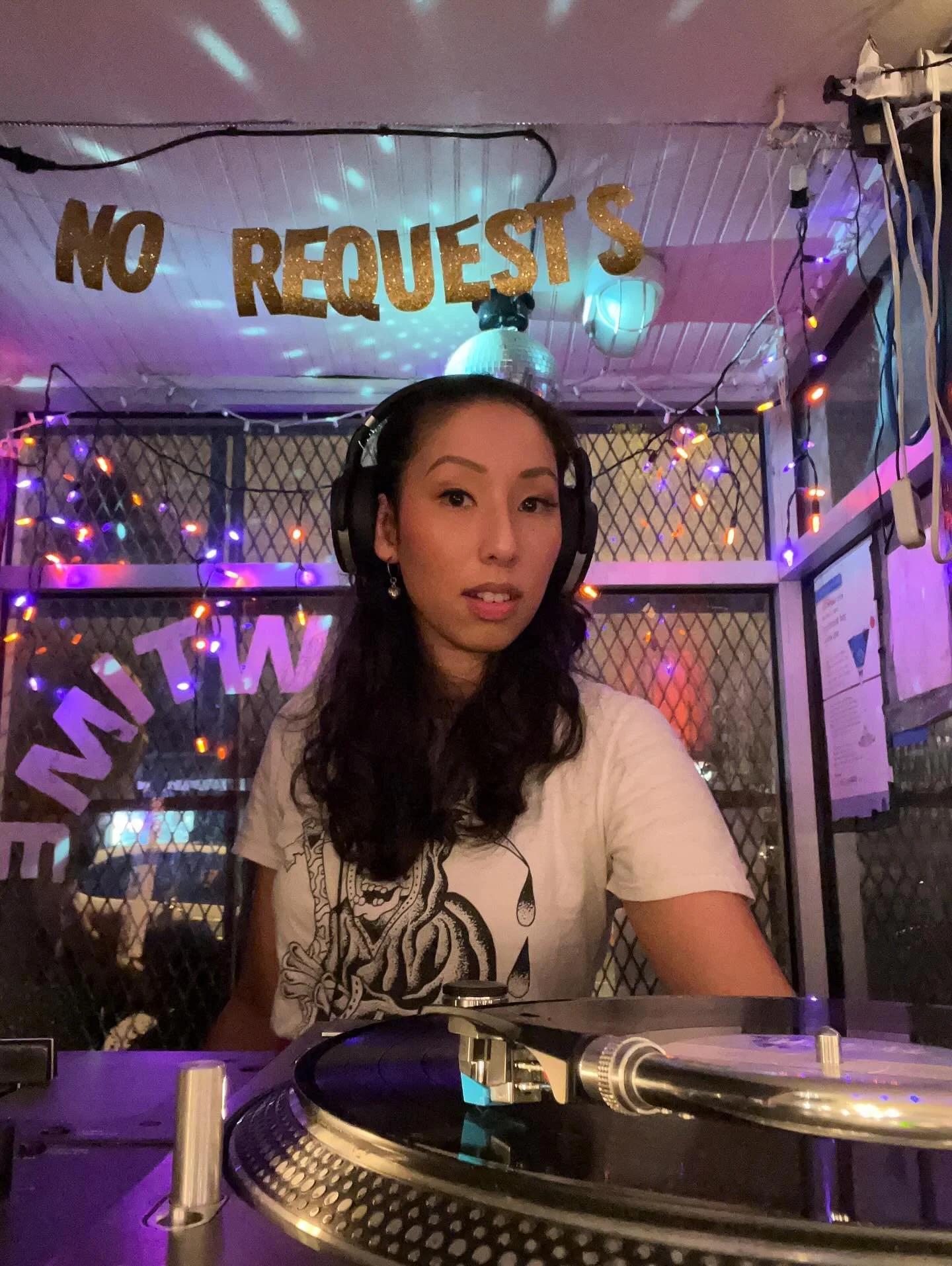 LISTENERS BEWARE, YOU&rsquo;RE IN FOR A SCARE 🪦 my vintage all-vinyl Halloween DJ set returns from the grave! 🧟&zwj;♀️ I&rsquo;m spinning the rarest records in my collection to open for @messer_chups and @atomicmosquitos. Thursday, Oct 30th at @tal