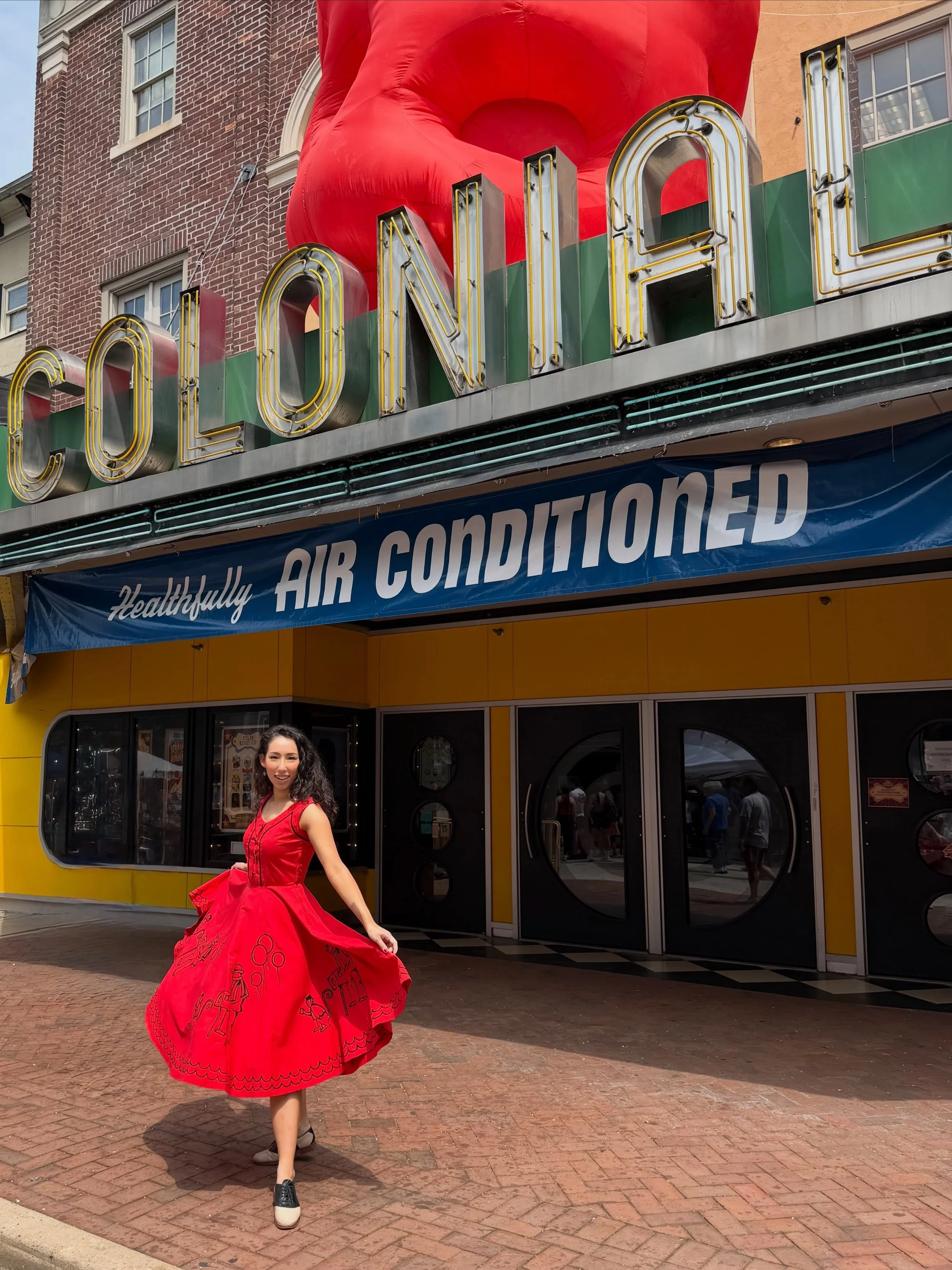 beware of the blob ☄️ ever since I played a show in Phoenixville, PA a few years ago, I&rsquo;ve always wanted to return for @blobfest. the 1958 sci-fi movie &lsquo;The Blob&rsquo; was filmed in Phoenixville, and each year the town celebrates with a 