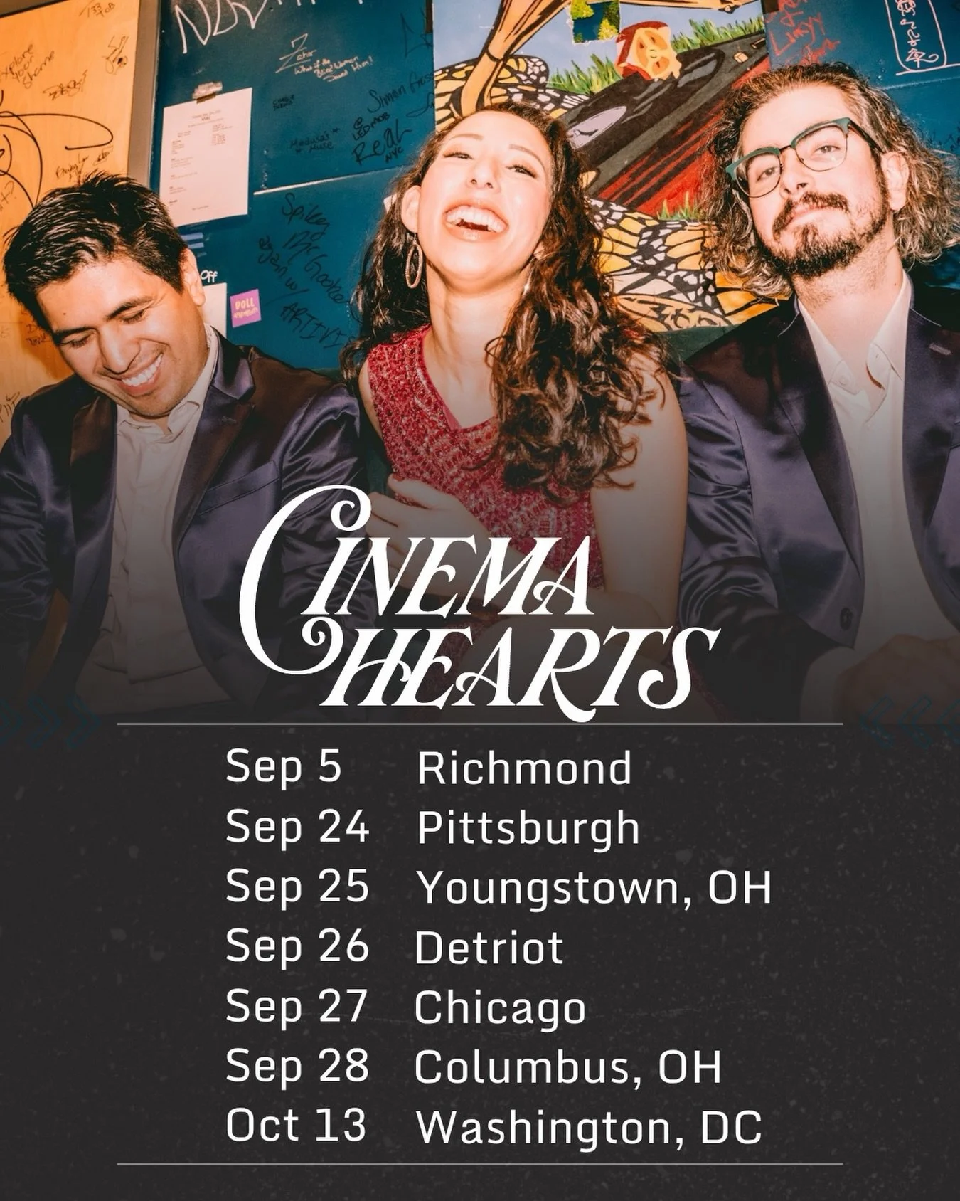 we&rsquo;re bringing the rock show on the road 🎸 tickets on sale now. where will we see you? 

Sep 5 - Richmond, VA at Greenhouse Gallery (house show) with @leannan_shi + @dialsdialsdials 

Sep 24 - Pittsburgh, PA at @mr_roboto_project with @mothero