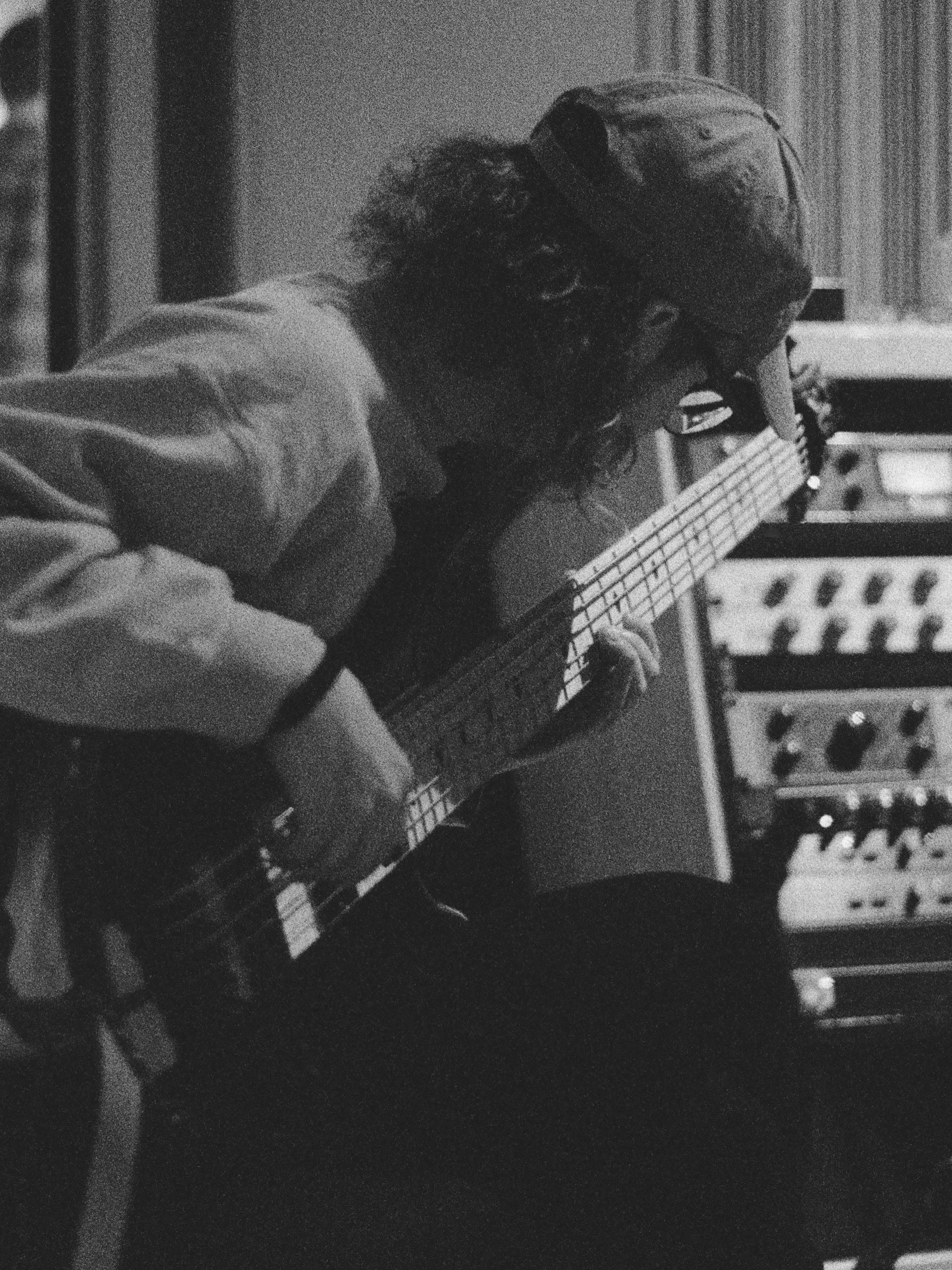 have you heard our new song &ldquo;Nothing Now&rdquo;? we recorded it at Tonal Park studio in Maryland. @wole joined us on bass + guitar day to capture the behind-the-scenes action on film. Massimo played on Joe Lally&rsquo;s bass cab that was used l