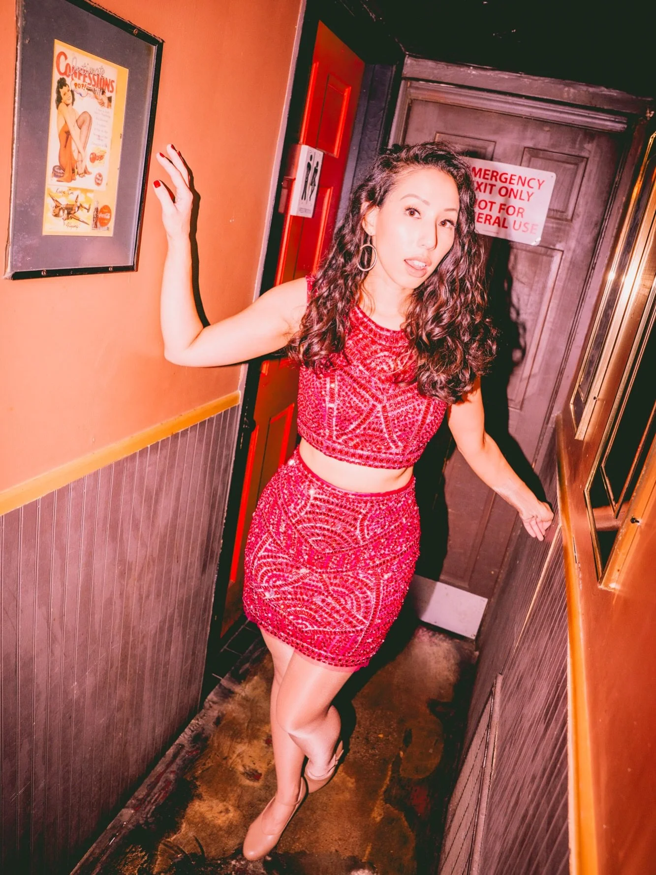 rock n roll nights ❤️&zwj;🔥 playing at @thecamelrva in a week on 11/4!

photos by @hkp.studio / @alecpugliese (who can make the bathroom hallway look alluring)