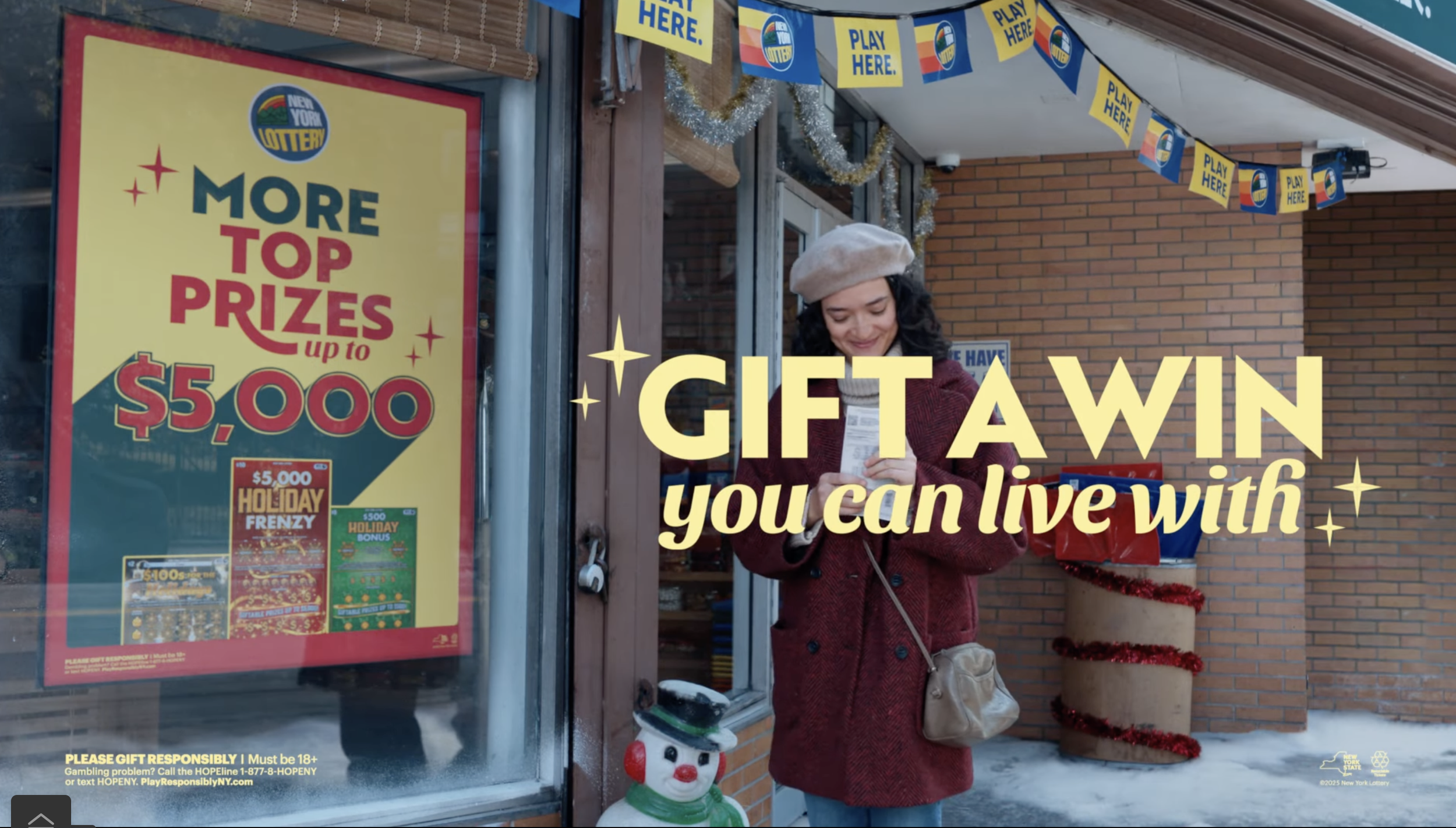 New York Lottery ｜ Holiday 2025 Tug of War ：30 English