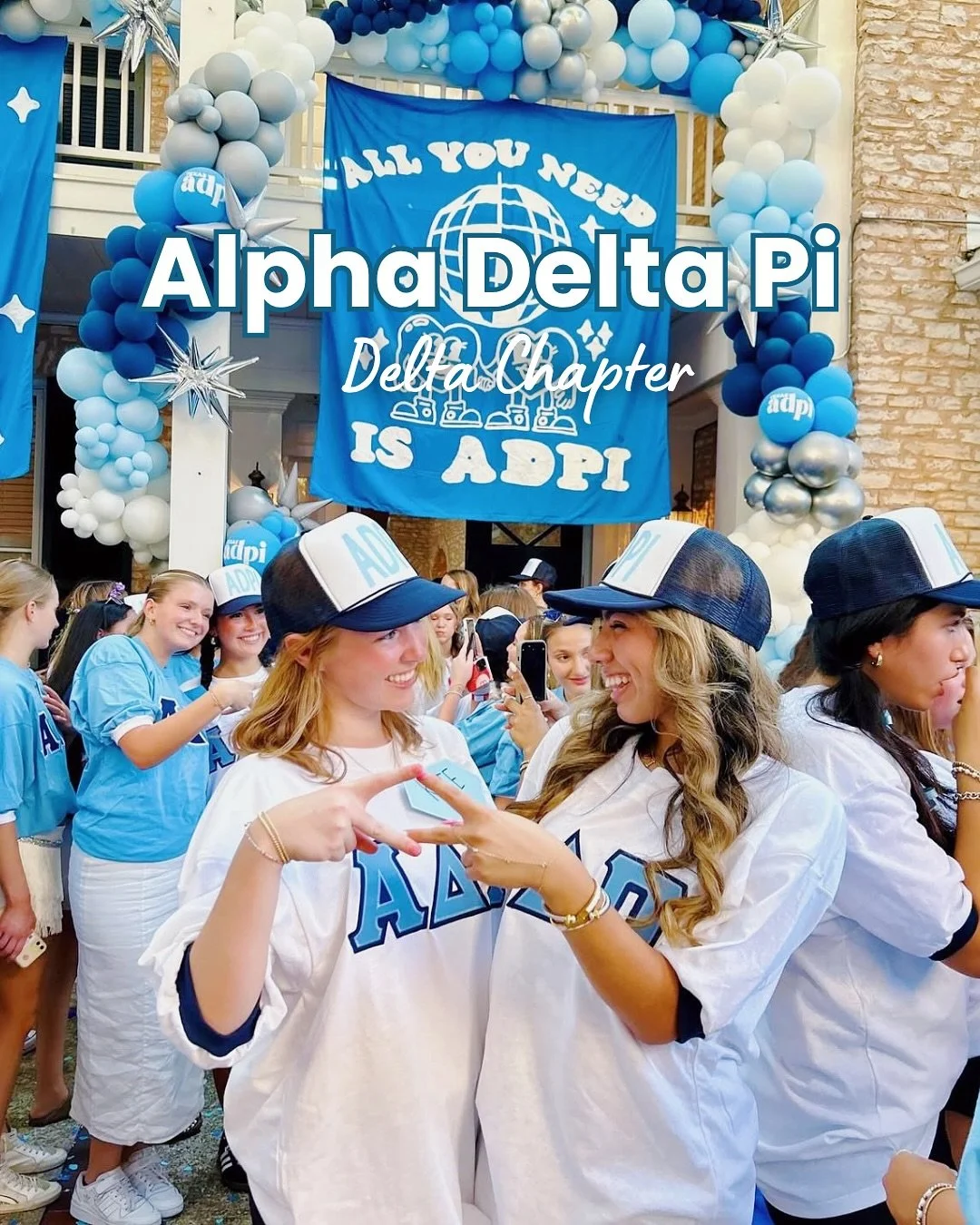 Introducing Alpha Delta Pi, Delta Chapter!!💎 #gogreek #texaspanhellenic