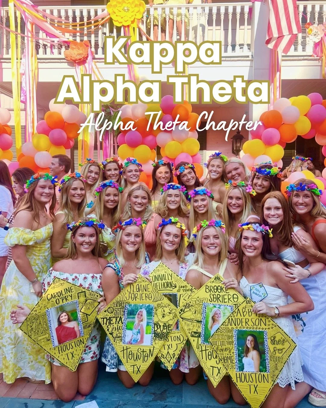 Introducing Kappa Alpha Theta, Alpha Theta Chapter!!🪁 #gogreek #texaspanhellenic