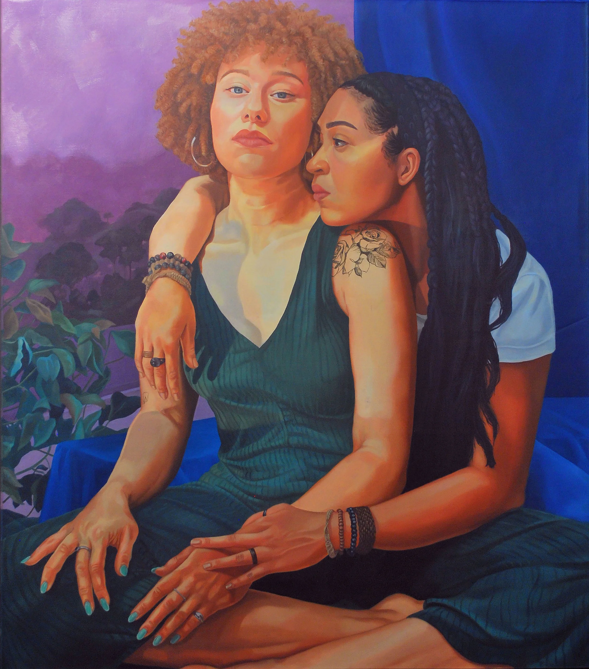 I only have sweet and low 48” x 42” Oil on canvas