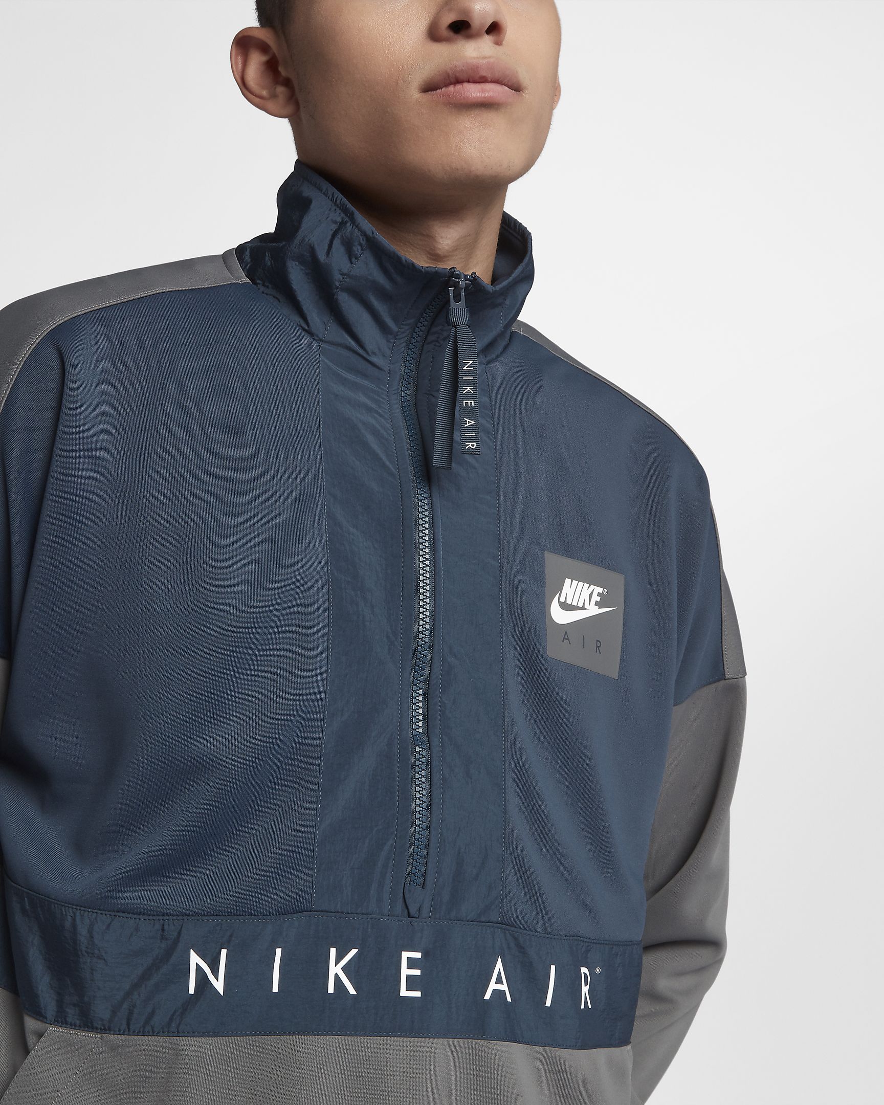 men's nike air half zip top