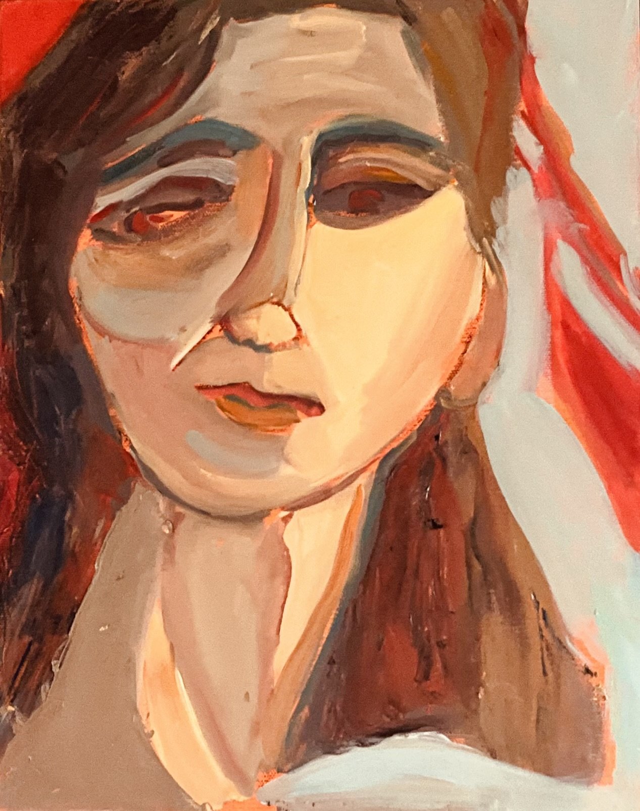 Self-Portrait 14x11