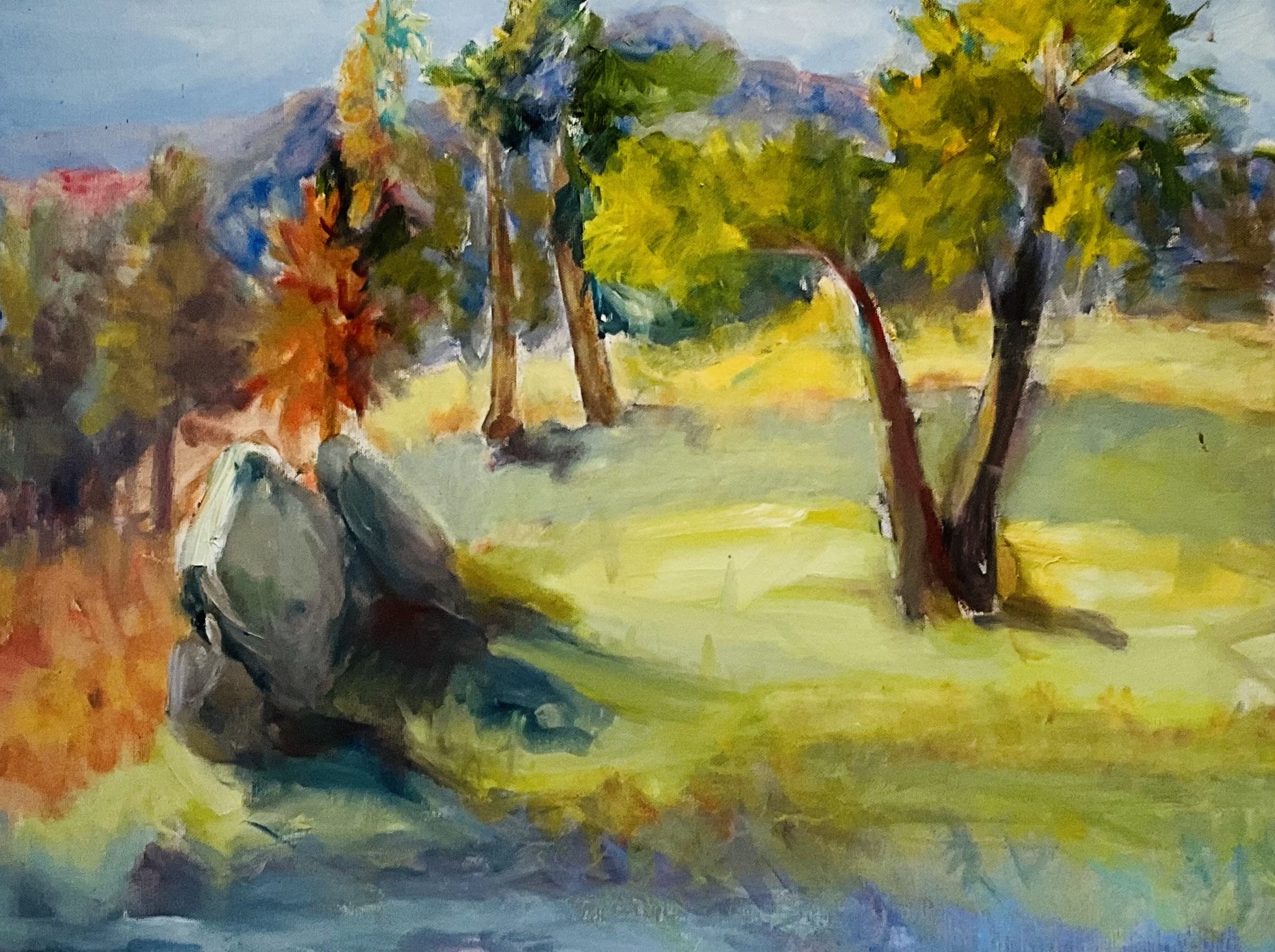 Sunshine Canyon II 18x24