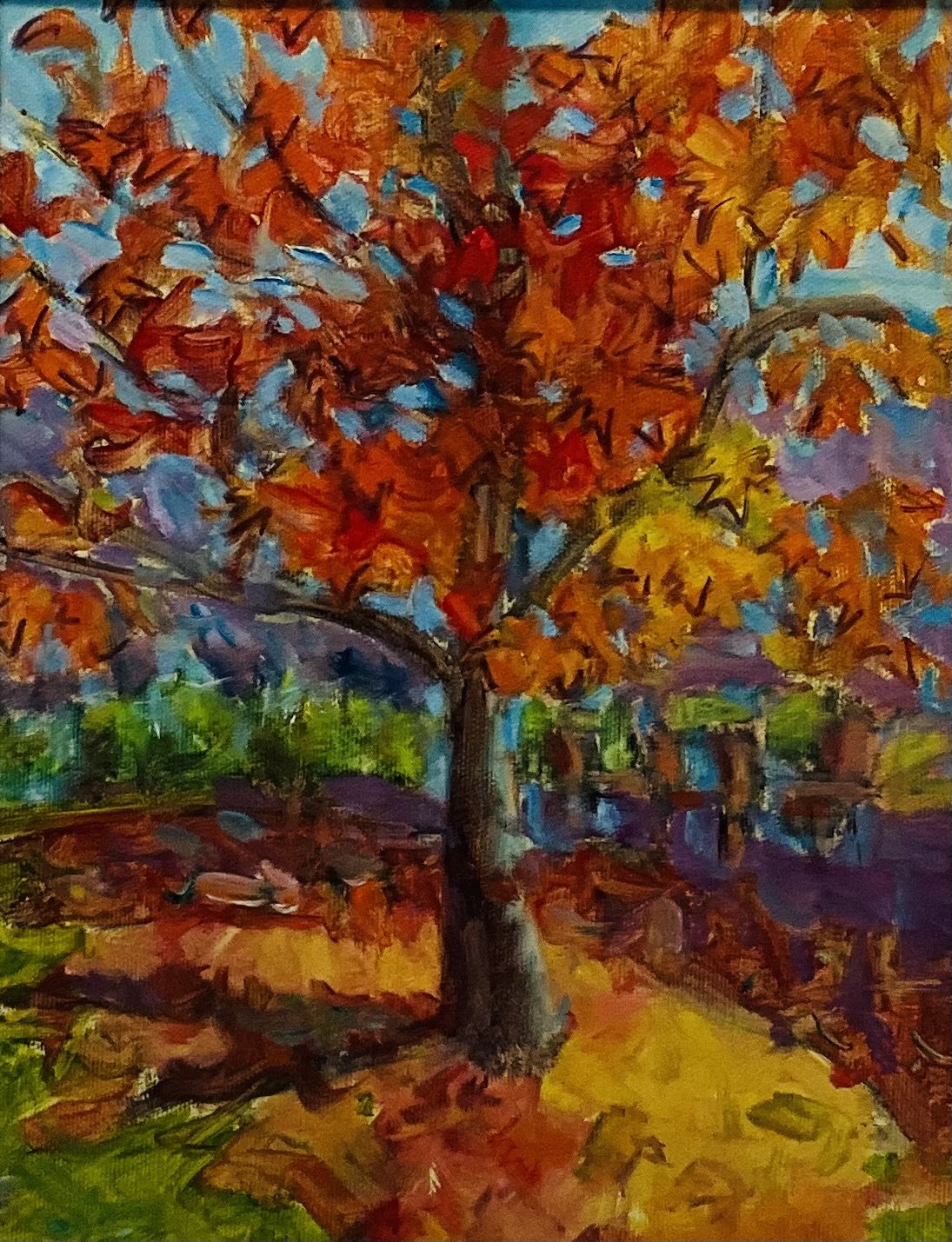Red Maple 9x12