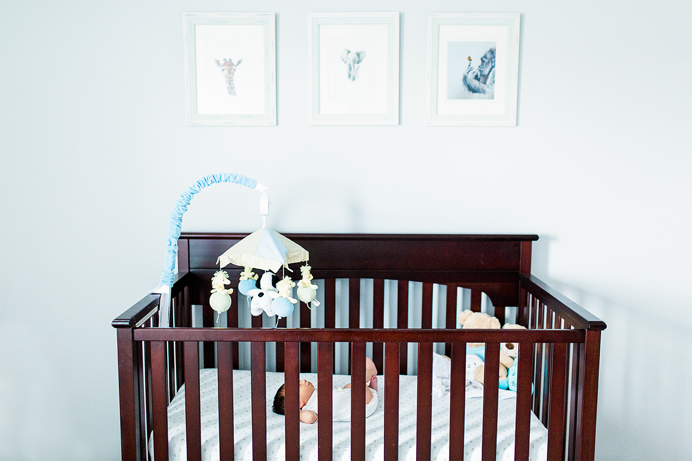 Baby pictures | sleeping in a crib