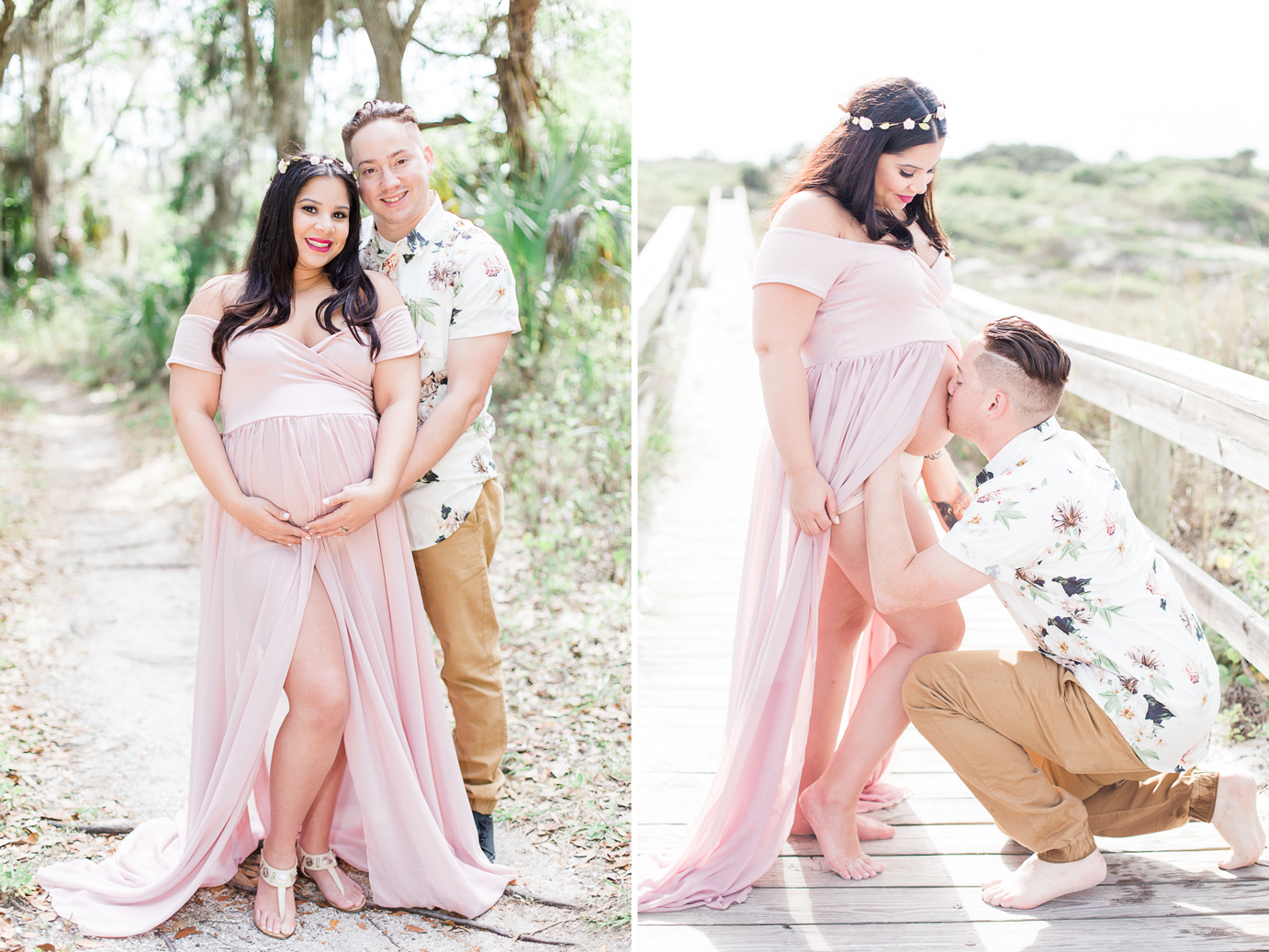 pregnant photoshoot in the beach