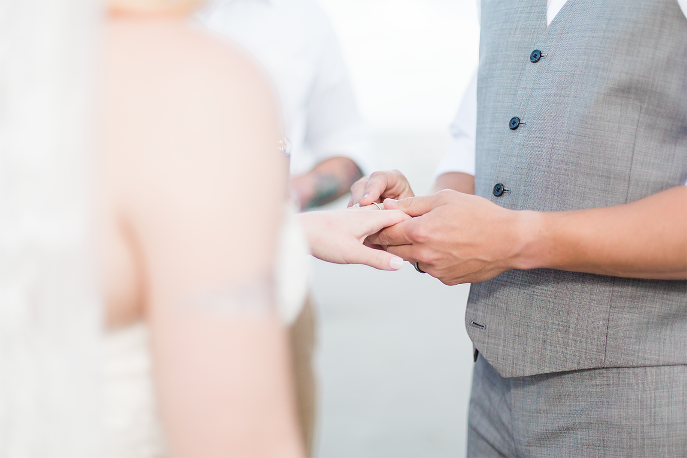 Wedding ring | Driftwood beach