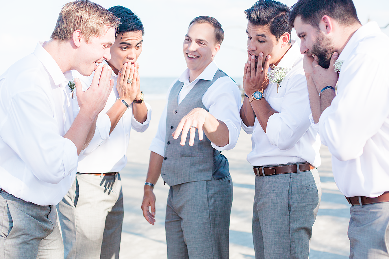 Groomsmen photo inspiration | wedding in Jekyll Island
