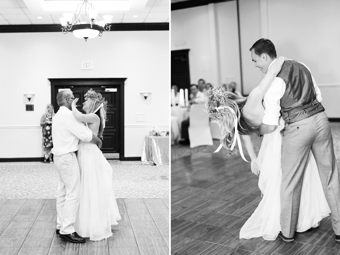 First dance and father-daughter dance in a wedding | Jekyll Island, GA