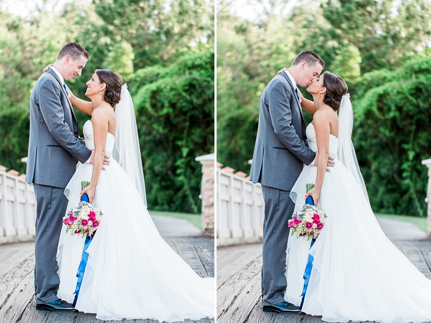 Bride and groom wedding portraits