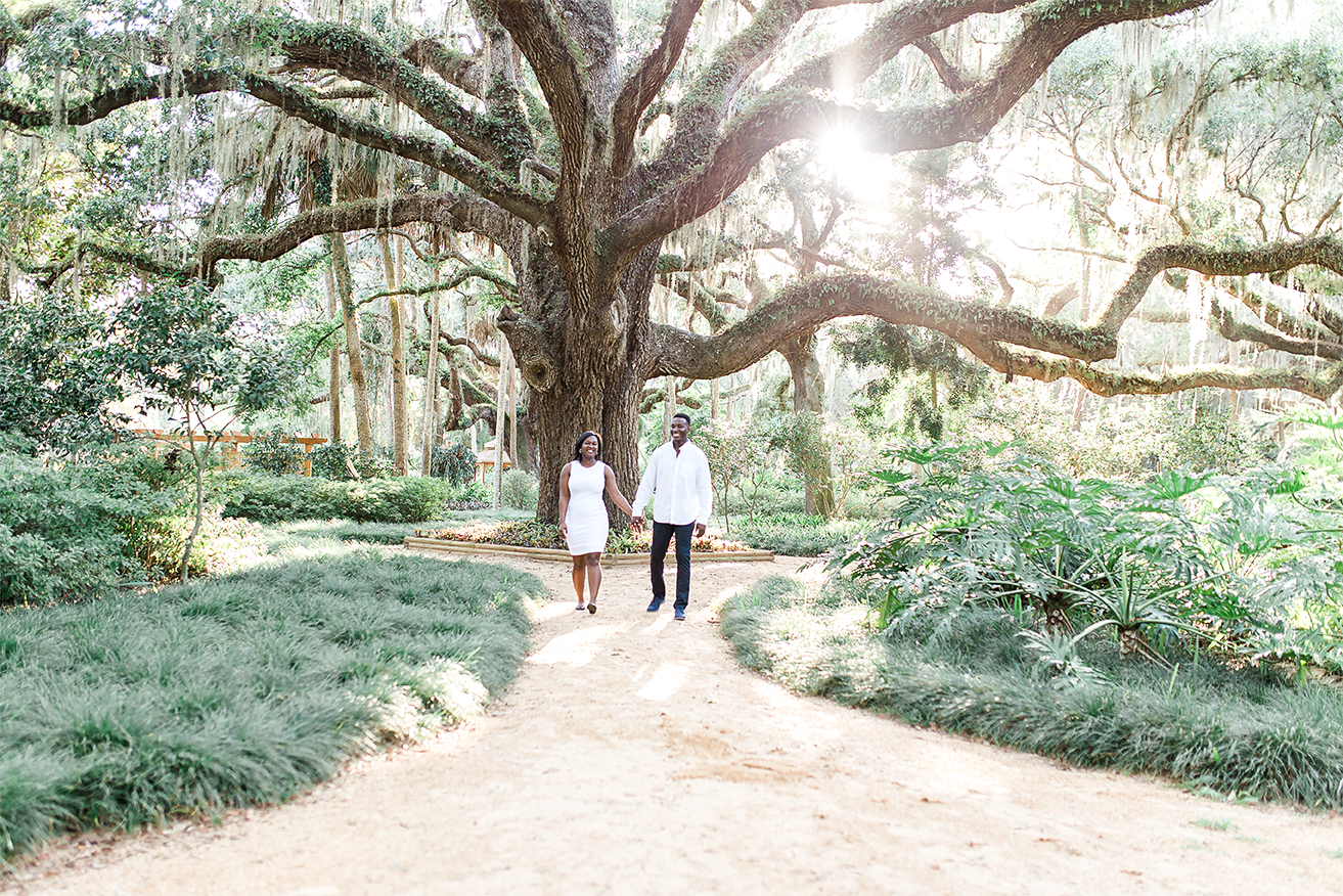 Engagement Session In Washington Oaks Gardens State Park Max Anne Kemar Jacksonville Ponte Vedra And St Augustine Engagement Wedding Photographer