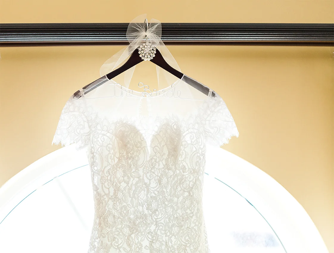 wedding dress in casa monica, st.augustine