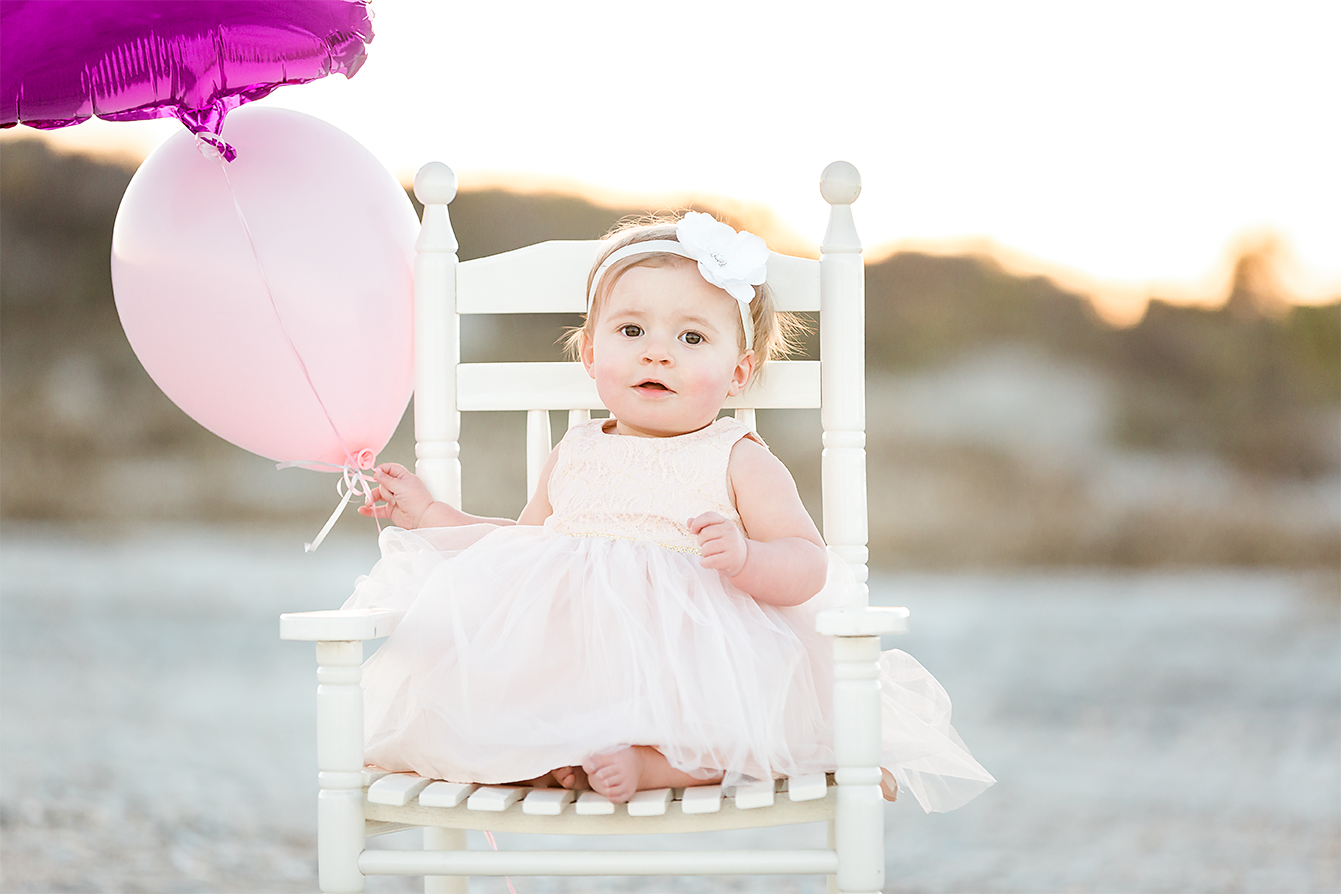 first birthday photos in hanna park