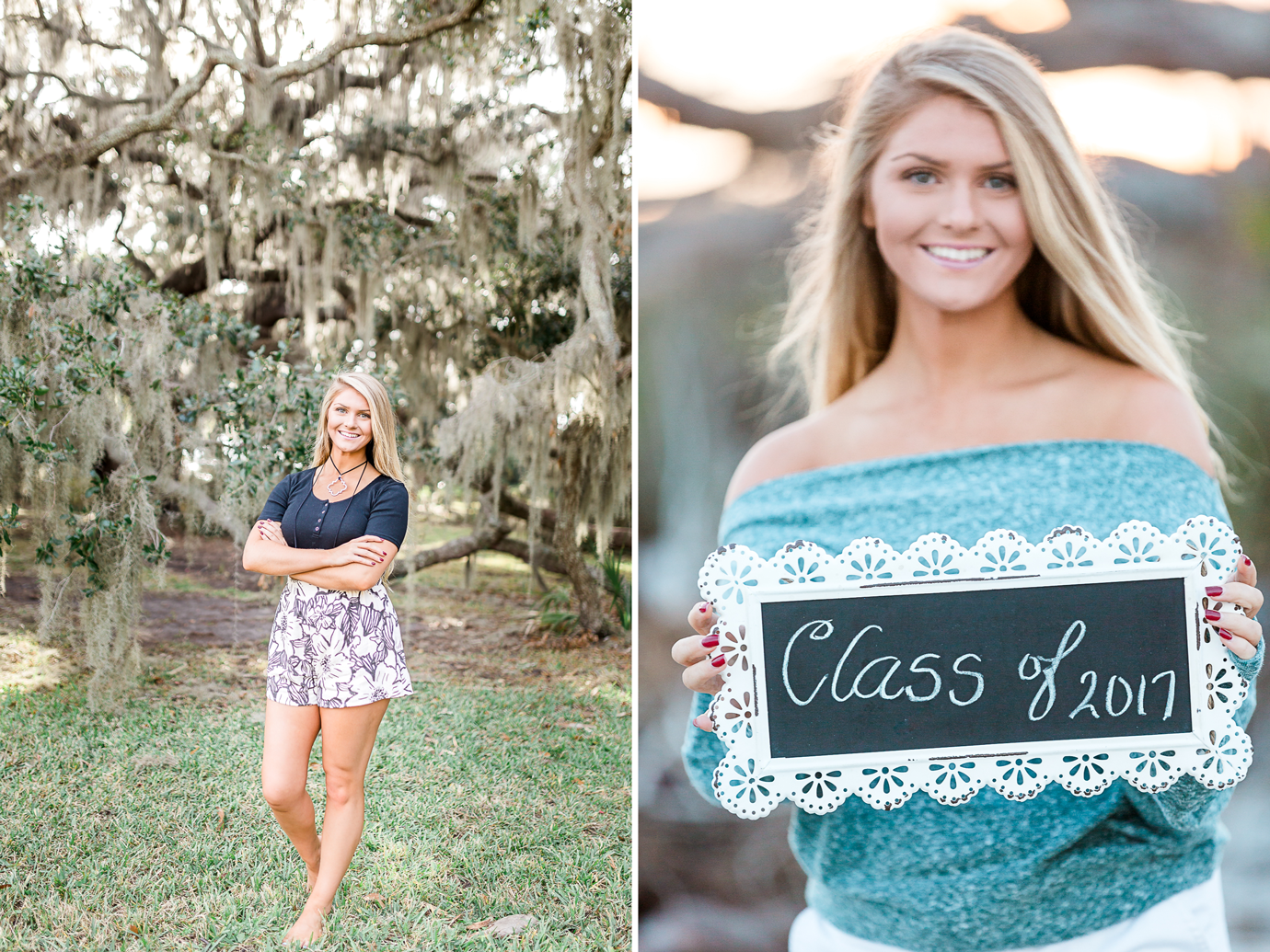 senior photos in jekyll island