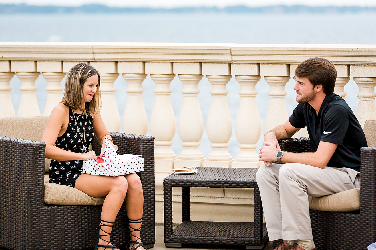 Florida Yacht Club surprise proposal