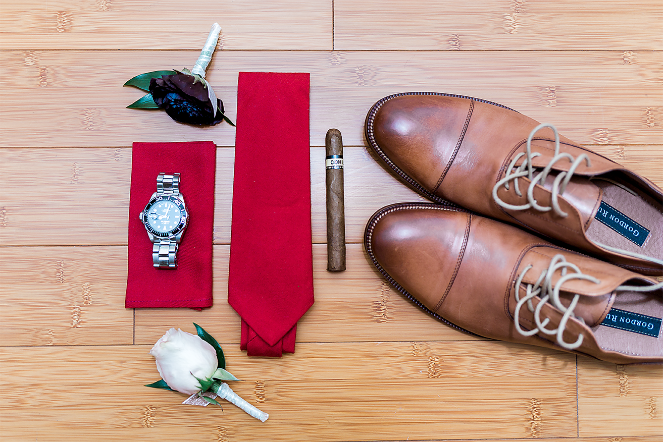 groom's details for the wedding