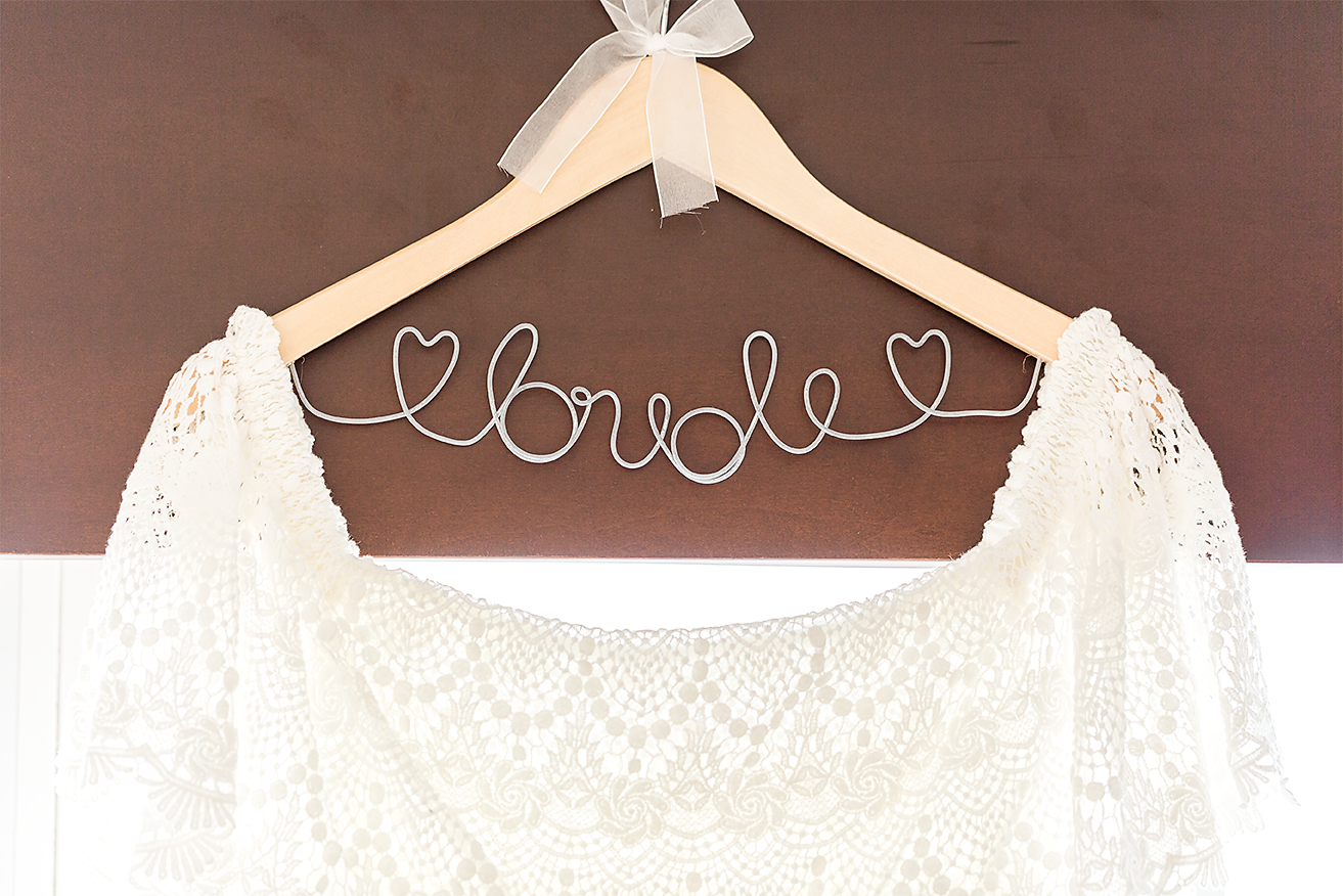 bride's dress