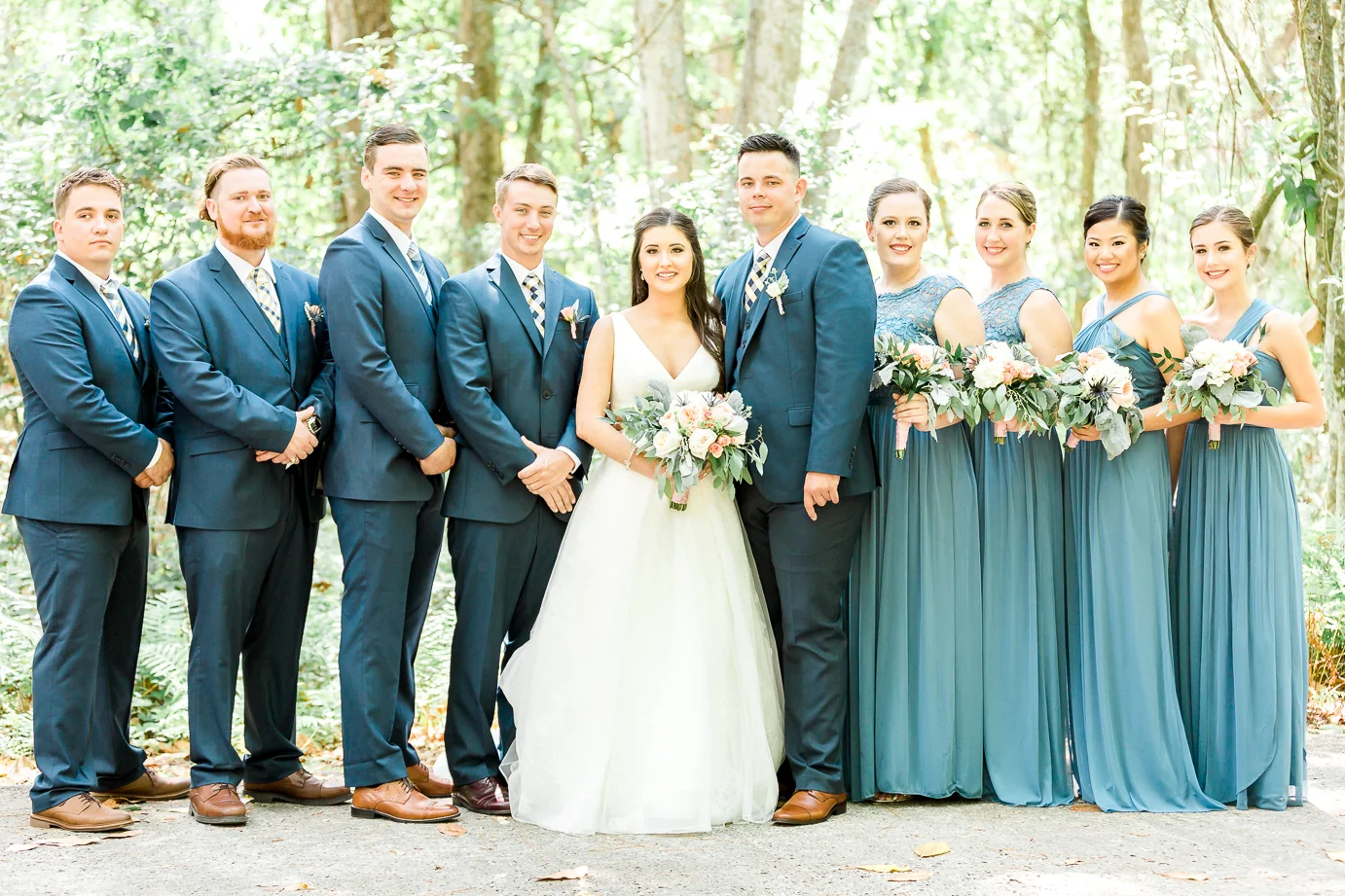 bridal party picture