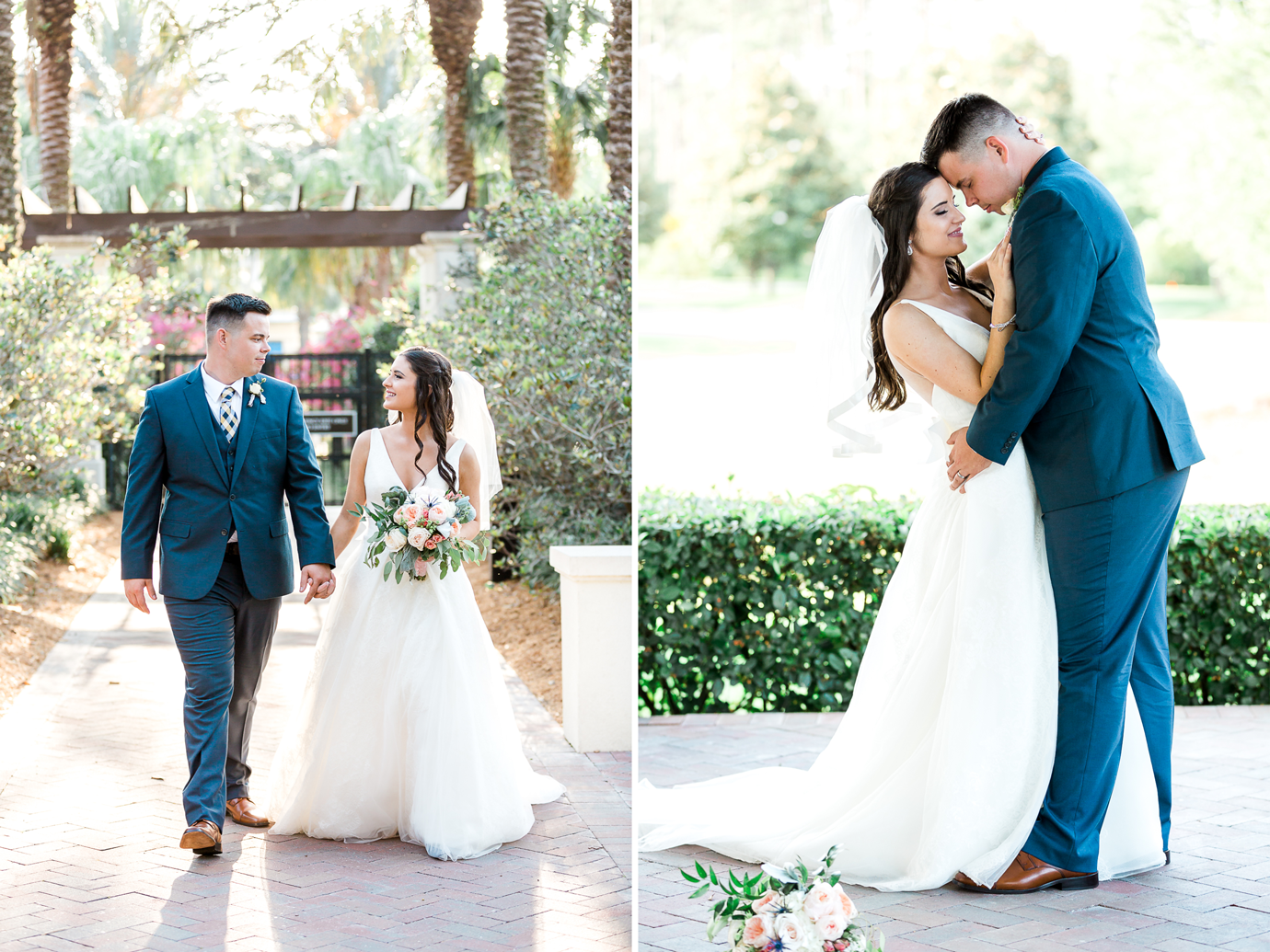 bride and groom pictures in ponte vedra, fl