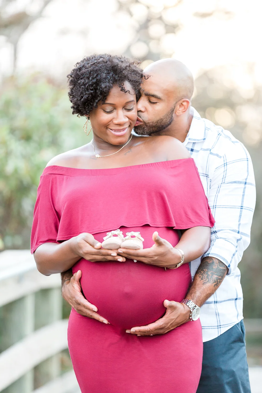 maternity pictures in hanna park, jacksonville fl