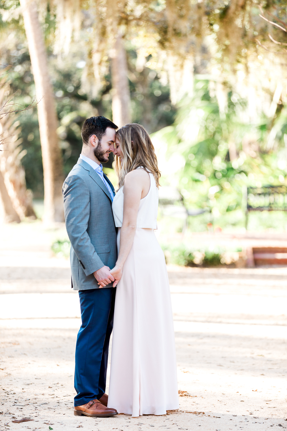 Washington oaks Gardens engagement session