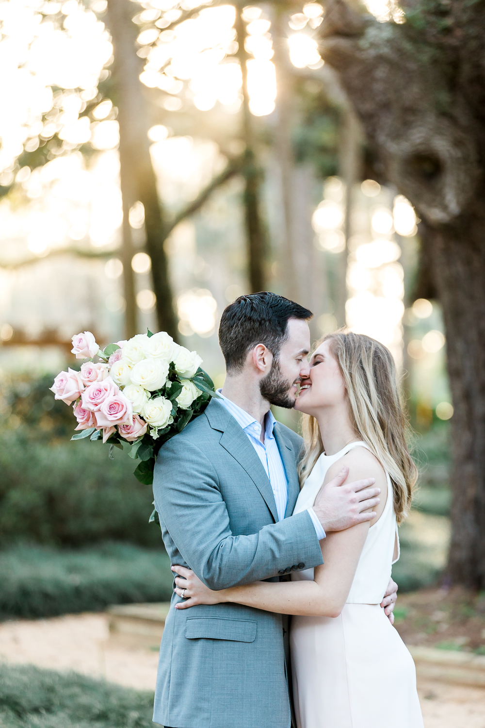 sunset engagement photoshoot in St.Augustine
