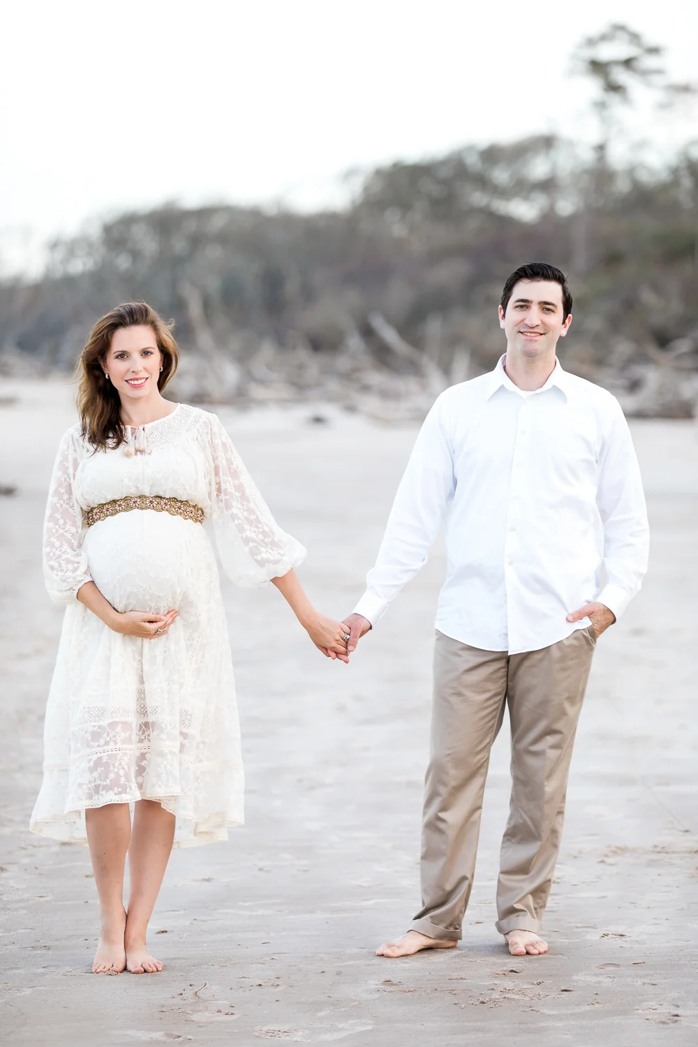 Suset maternity pictures at the beach