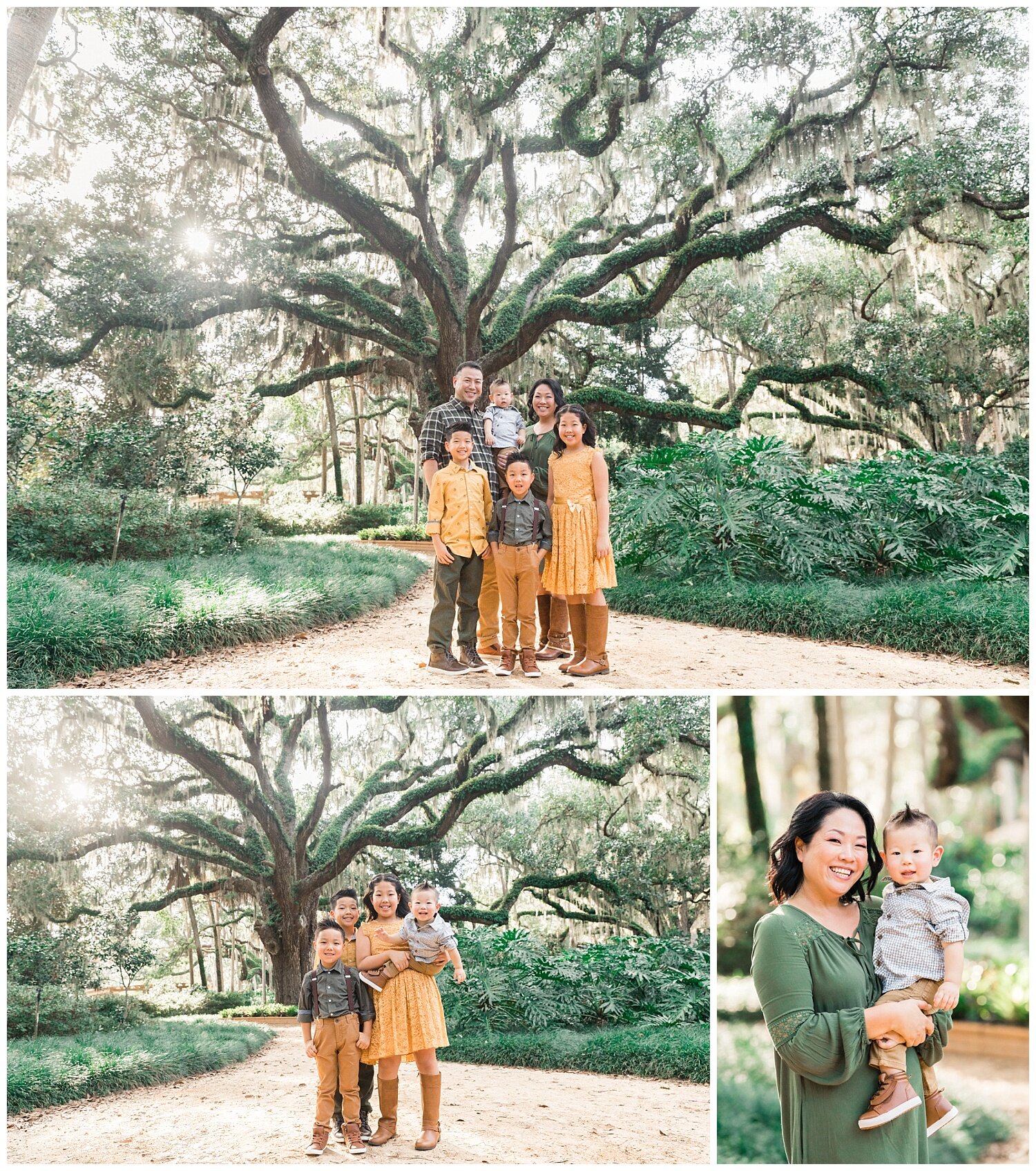 Family Session In Washington Oaks Gardens Jacksonville And St Augustine Portrait Photographer