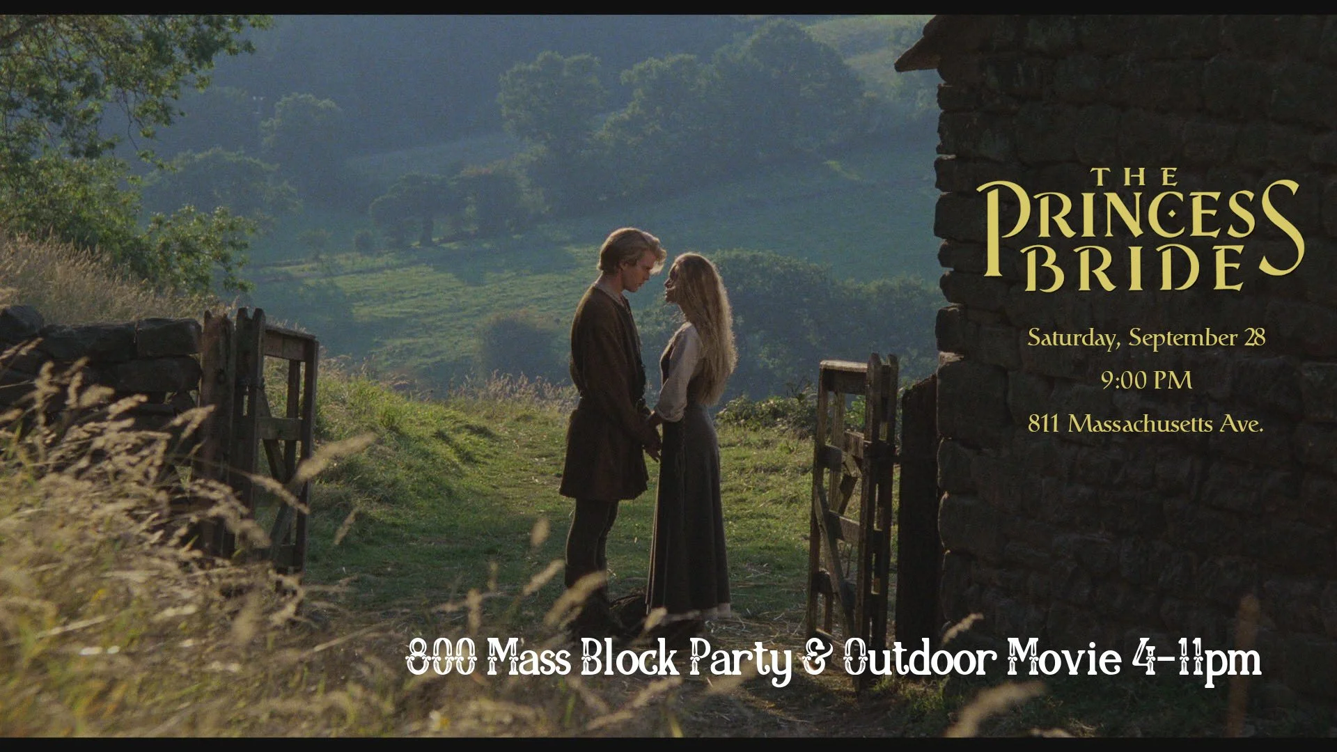 Mass Ave 800 Block Party Movie Nite