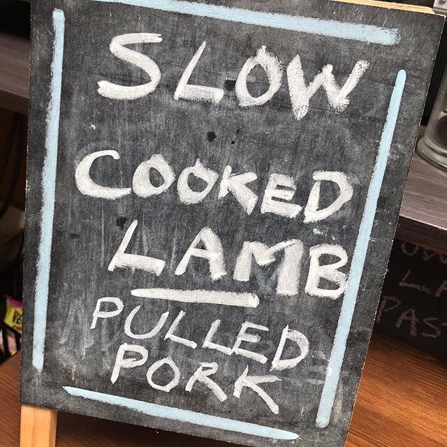 If you&rsquo;re looking for some lunch this Mother&rsquo;s Day we have some delicious options. Slow cooked lamb or pulled pork in our open souvlaki! 👍🏻 #goodstuff