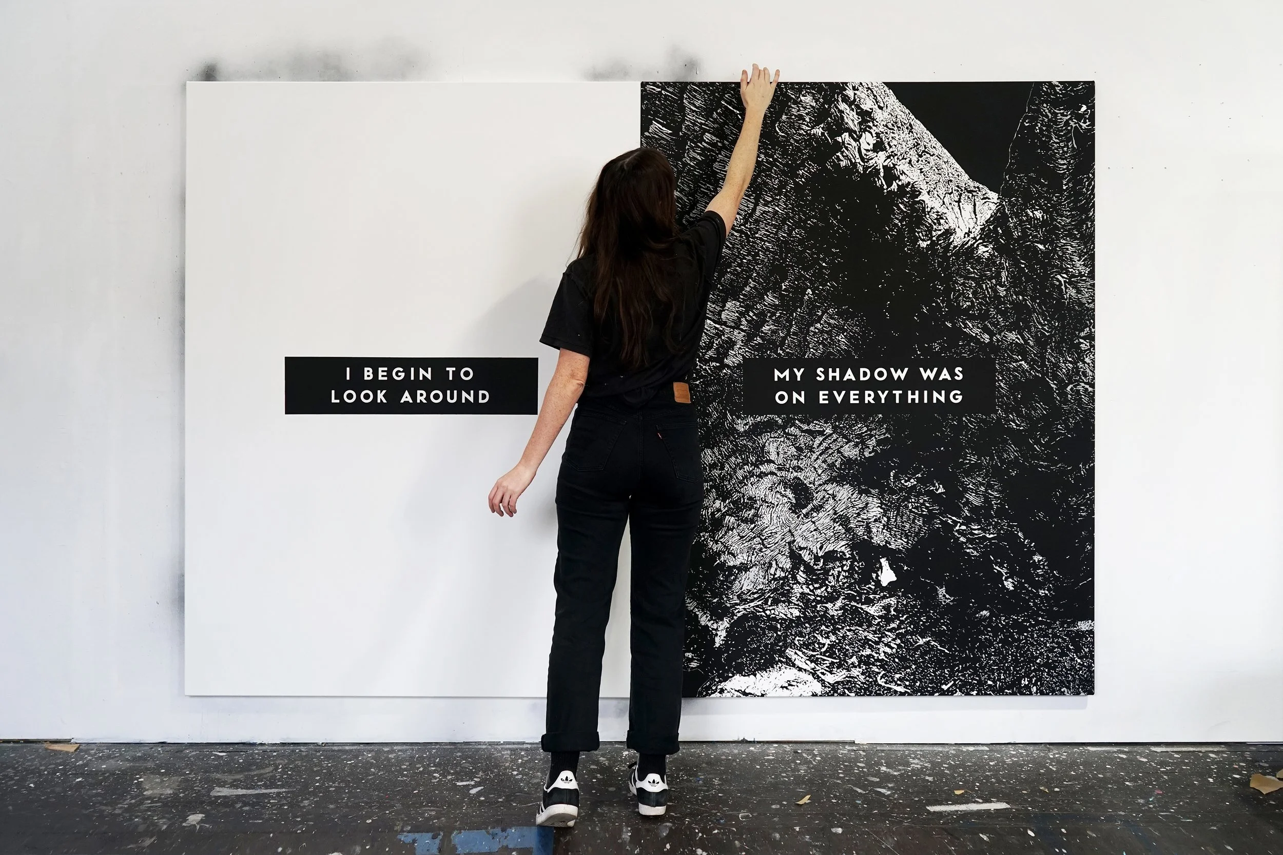 2026 Georgia Hill Looking At, Looking Down On Artist Portrait Studio