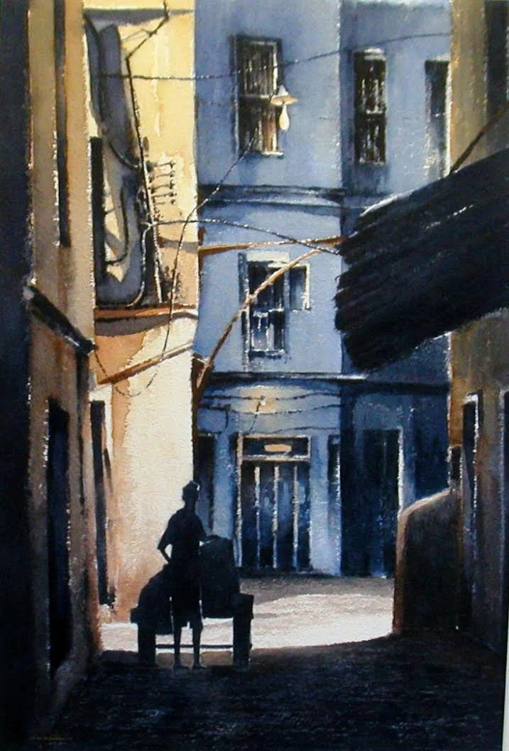 Zanzibar - Man with a Cart