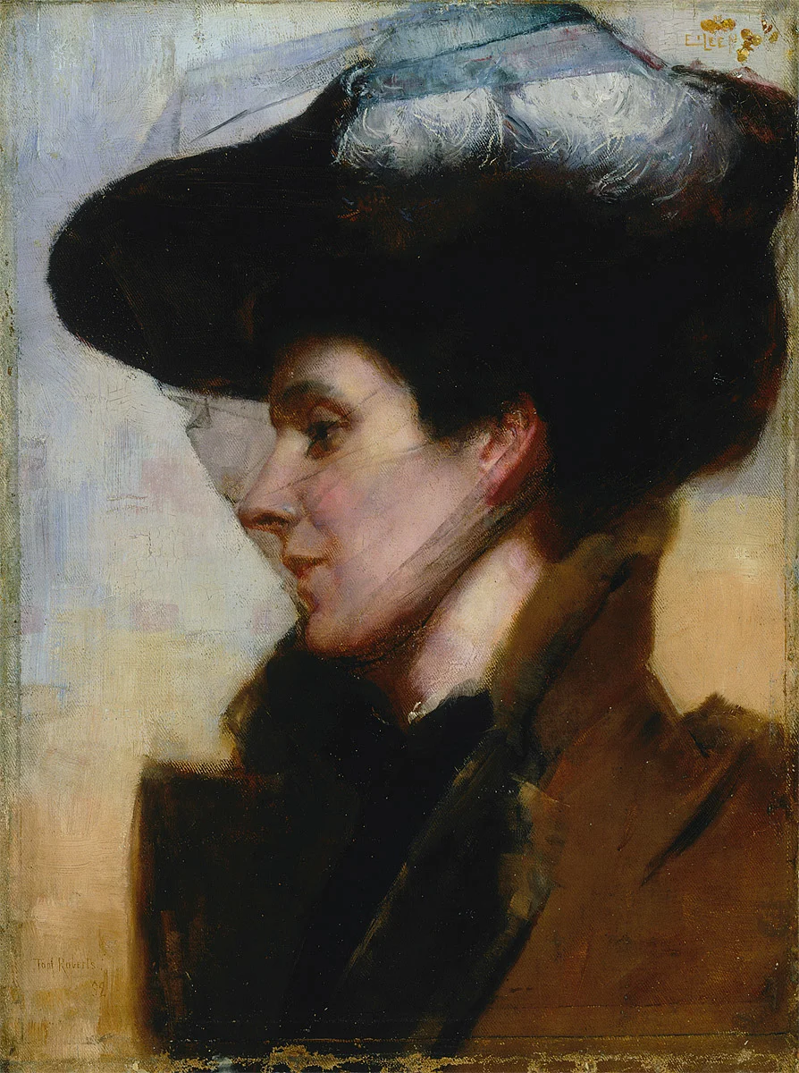 Eileen by Tom Roberts was first exhibited with our Society in 1892 - collection of AGNSW