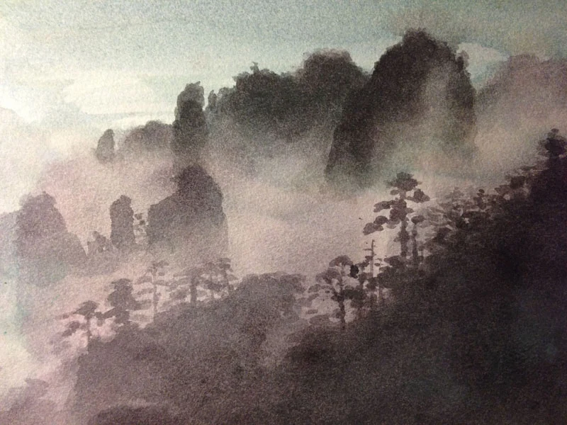 Mountain (Watercolour)