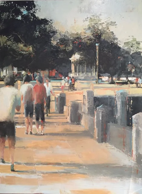 Walking on the Promenade