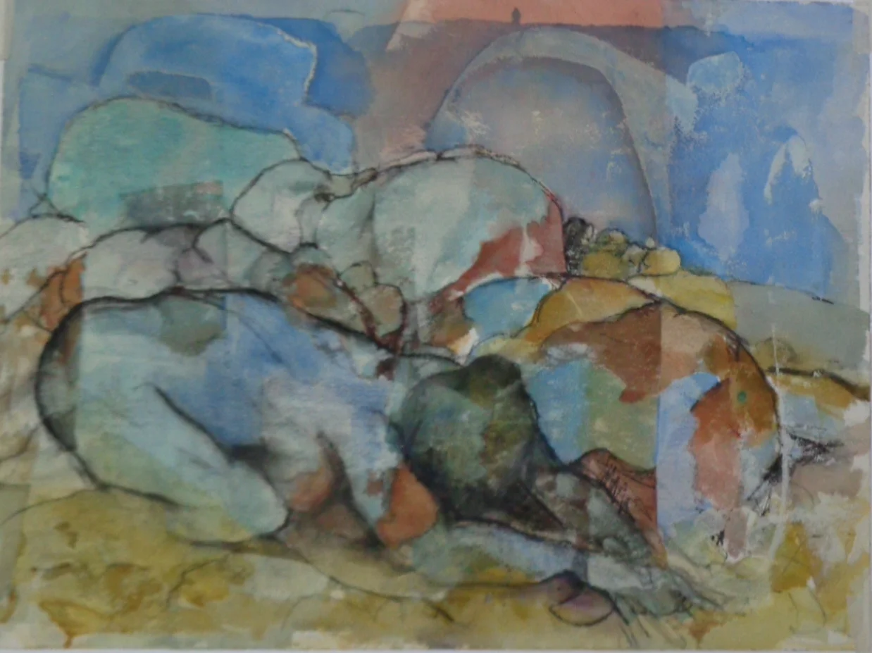 Against the Mountain